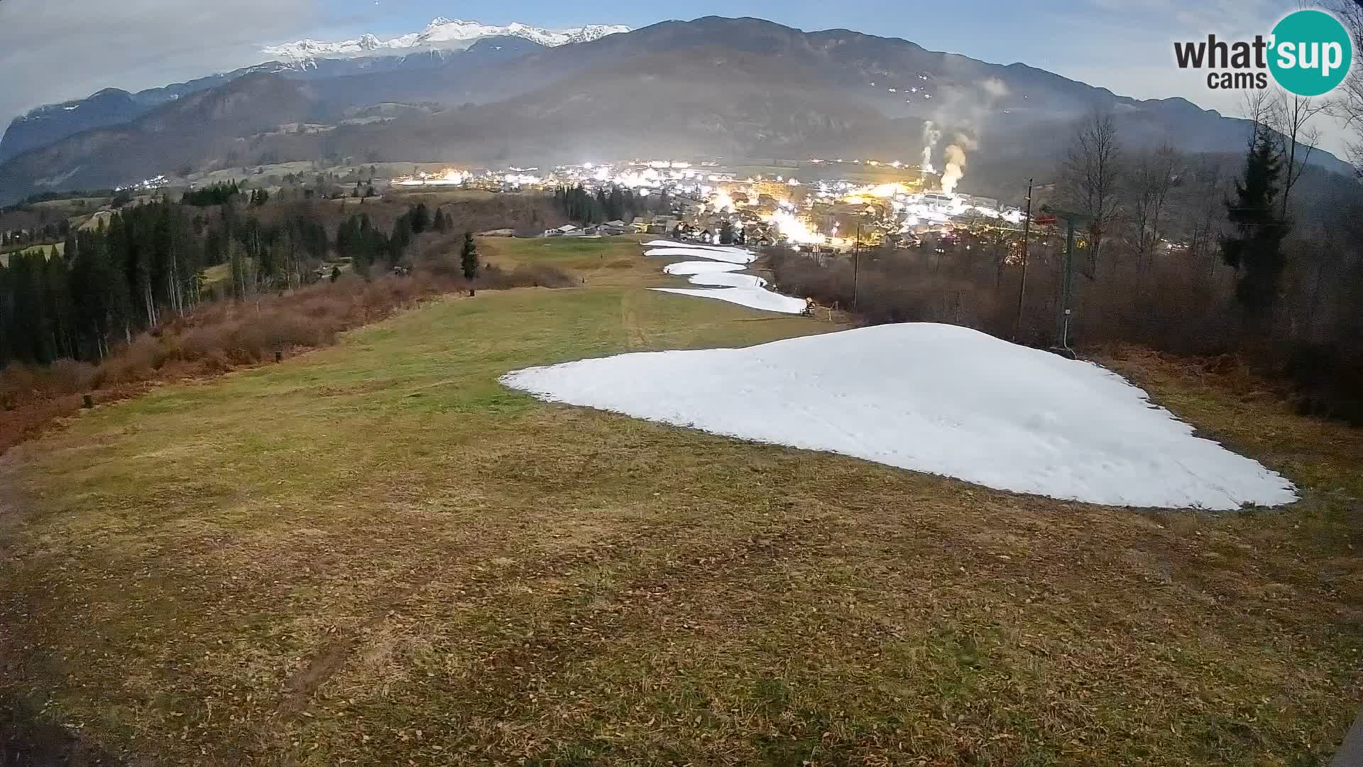 Webcam Bohinjska Bistrica – Vue en direct depuis la station de ski Kozji Hrbet
