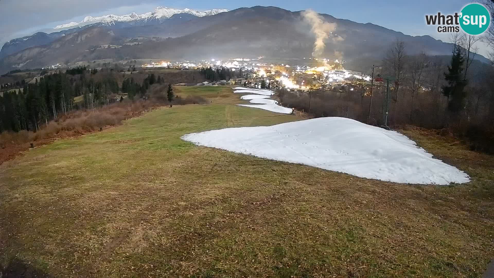 Cámara en vivo Bohinjska Bistrica – Vista en directo desde la estación de esquí Kozji Hrbet