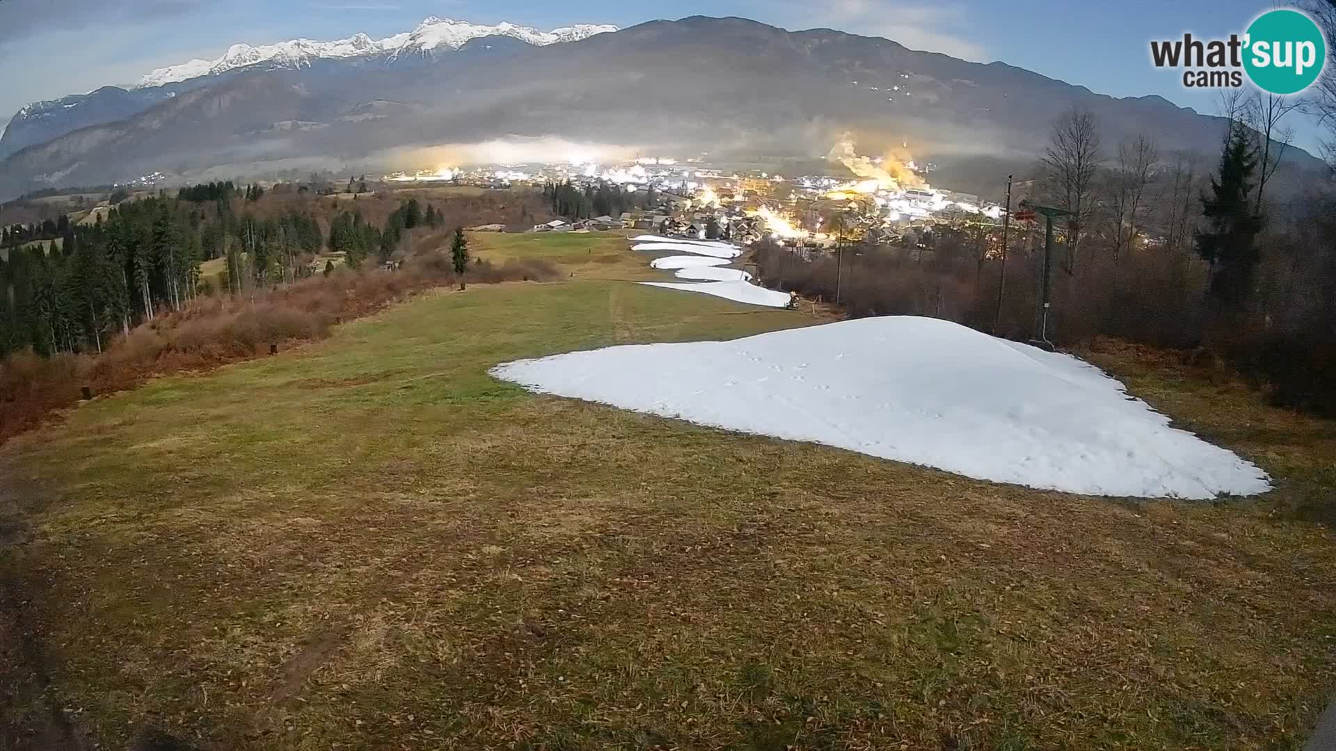 Cámara en vivo Bohinjska Bistrica – Vista en directo desde la estación de esquí Kozji Hrbet