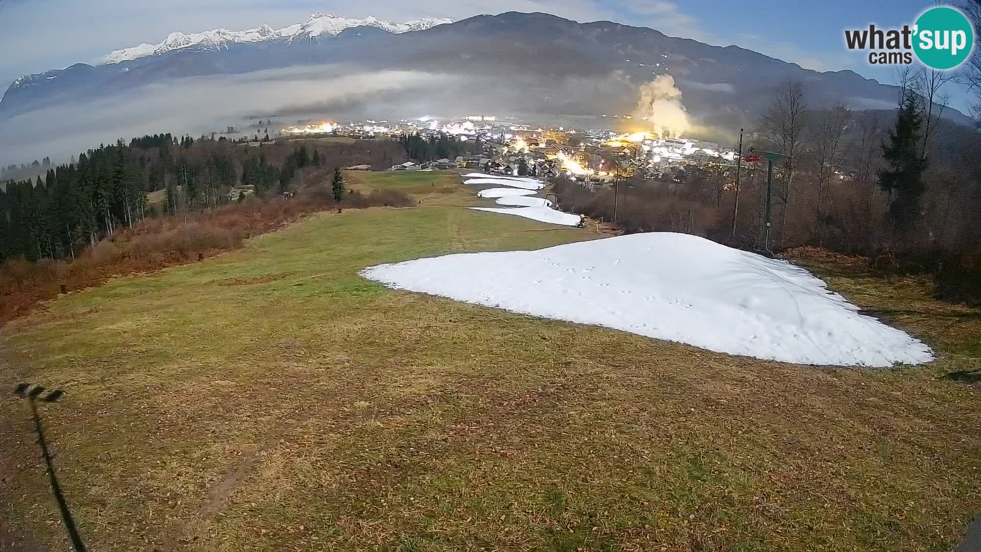 Webcam Bohinjska Bistrica – Vue en direct depuis la station de ski Kozji Hrbet