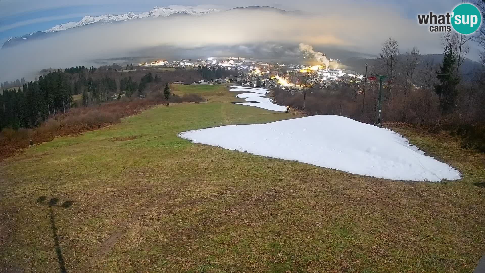 Cámara en vivo Bohinjska Bistrica – Vista en directo desde la estación de esquí Kozji Hrbet