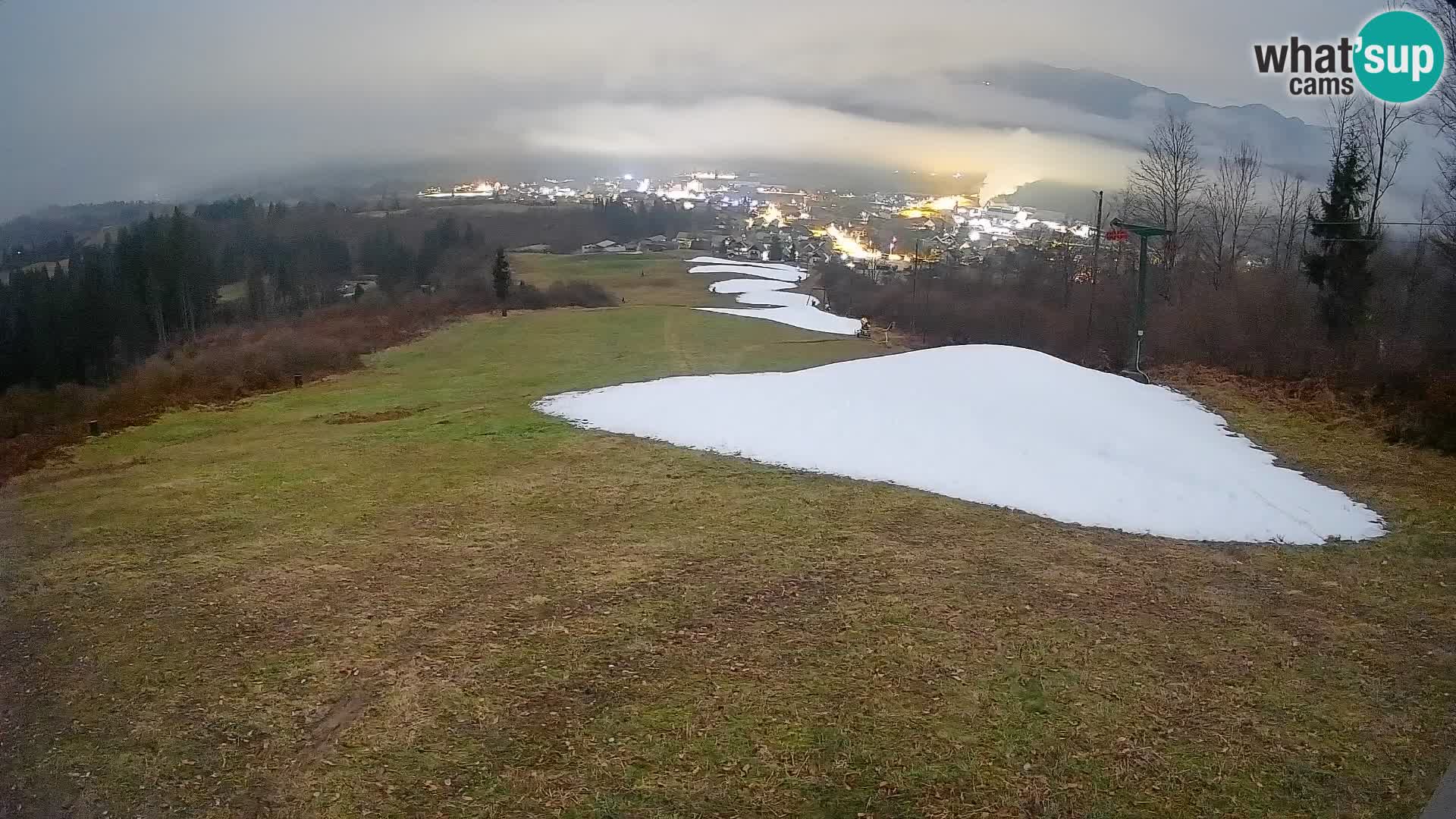 Webcam Bohinjska Bistrica – Vue en direct depuis la station de ski Kozji Hrbet