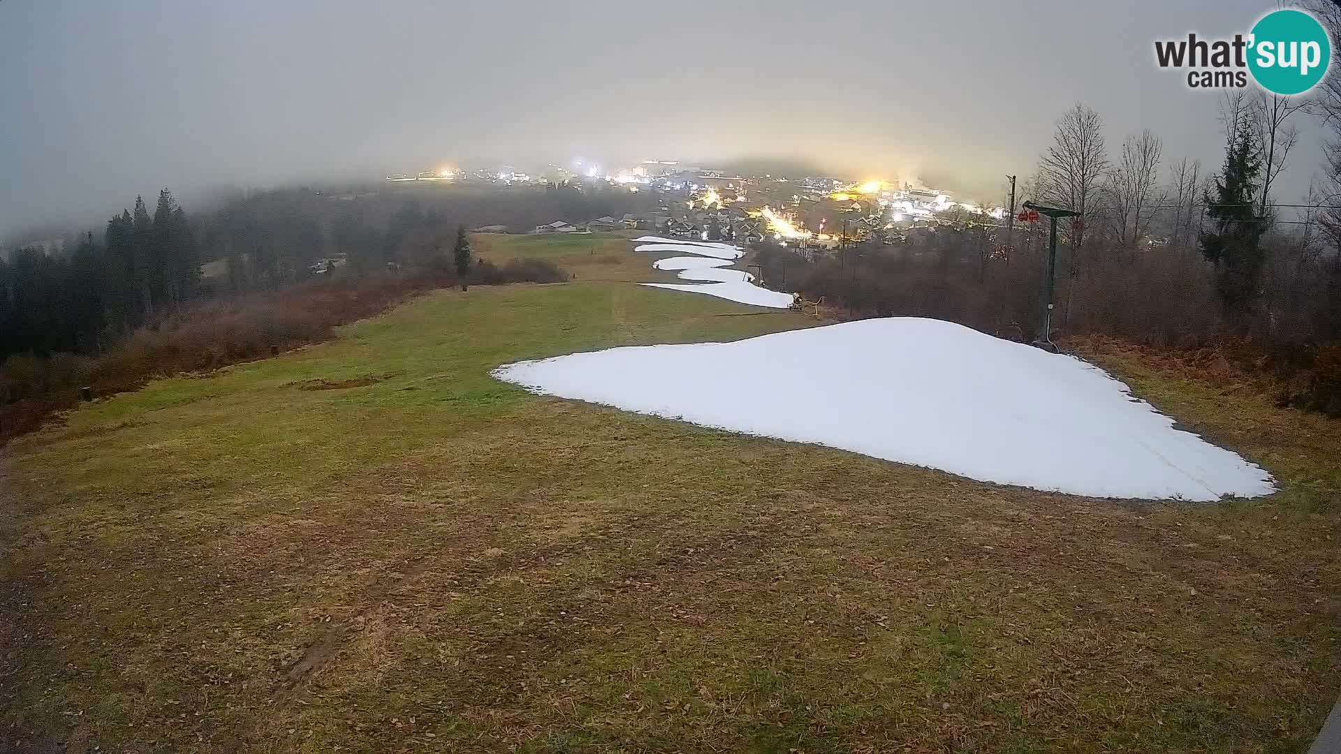 Webcam Bohinjska Bistrica – Live View from Kozji Hrbet Ski Station