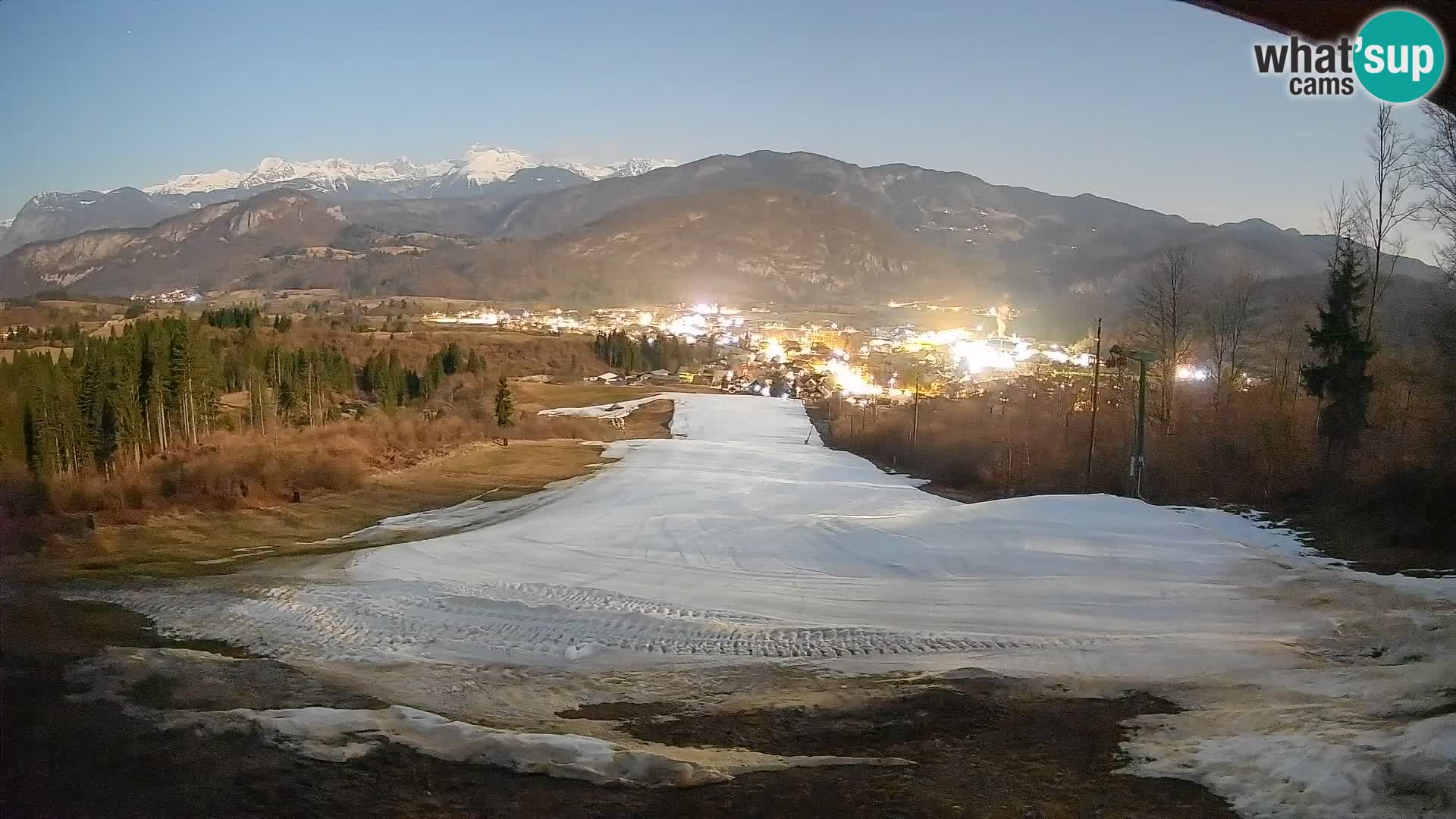 Webcam Bohinjska Bistrica – Live View from Kozji Hrbet Ski Station