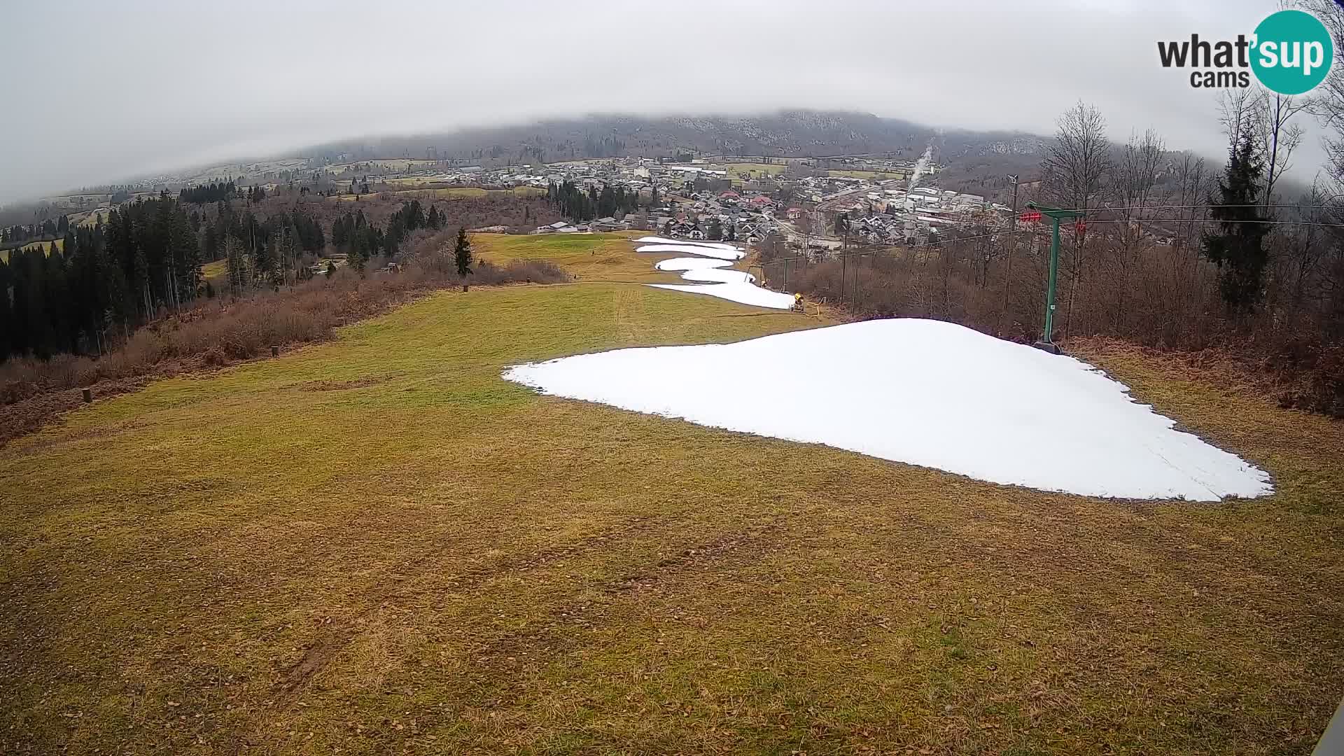 Webcam Bohinjska Bistrica – Live View from Kozji Hrbet Ski Station