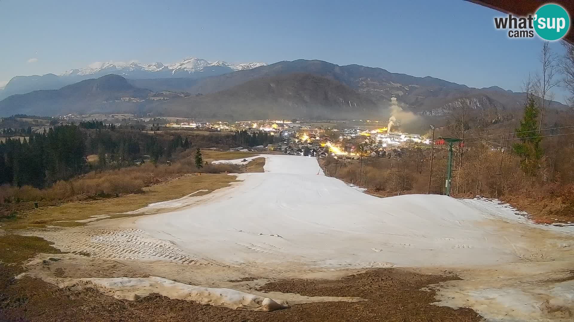 Webcam Bohinjska Bistrica – Vista live dalla stazione sciistica Kozji Hrbet