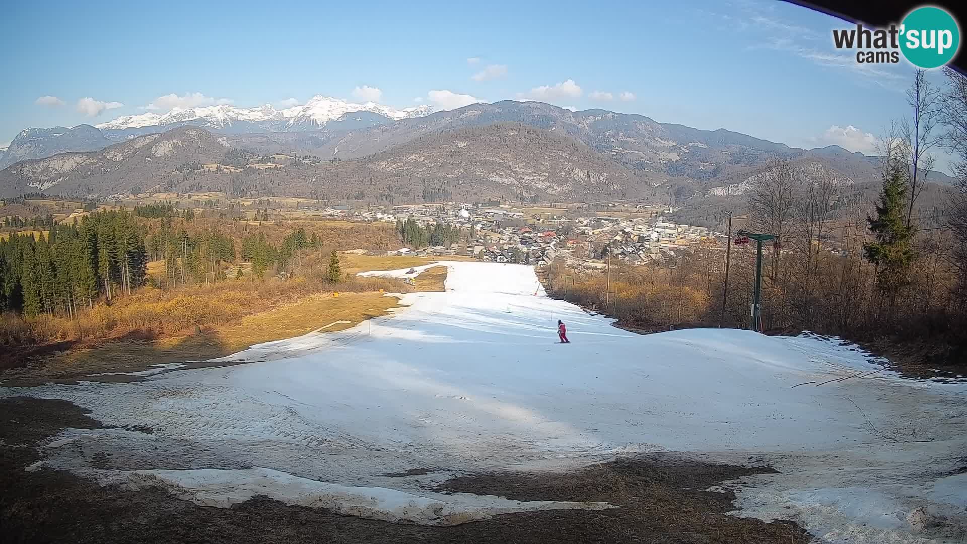 Webcam Bohinjska Bistrica – Live View from Kozji Hrbet Ski Station