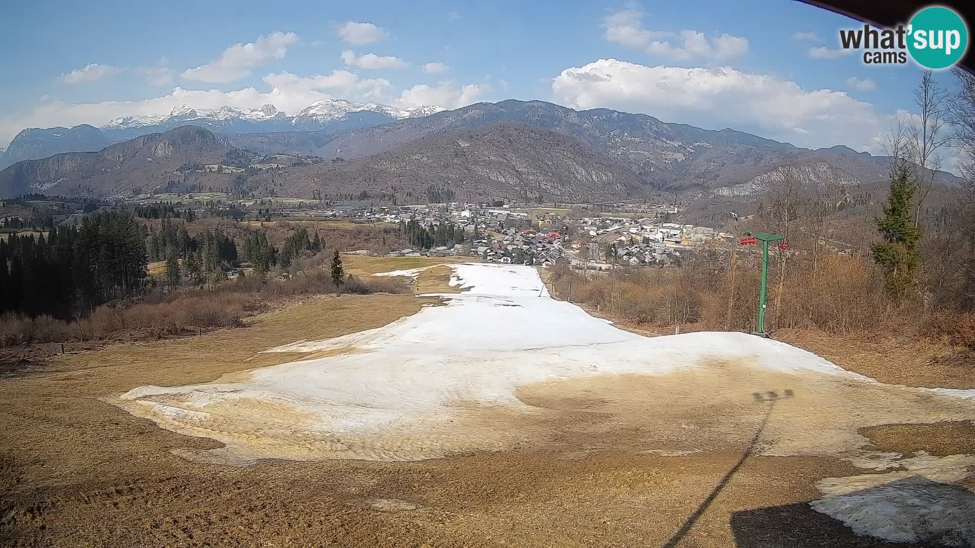 Spletna kamera Bohinjska Bistrica – Pogled v živo s smučišča Kozji Hrbet