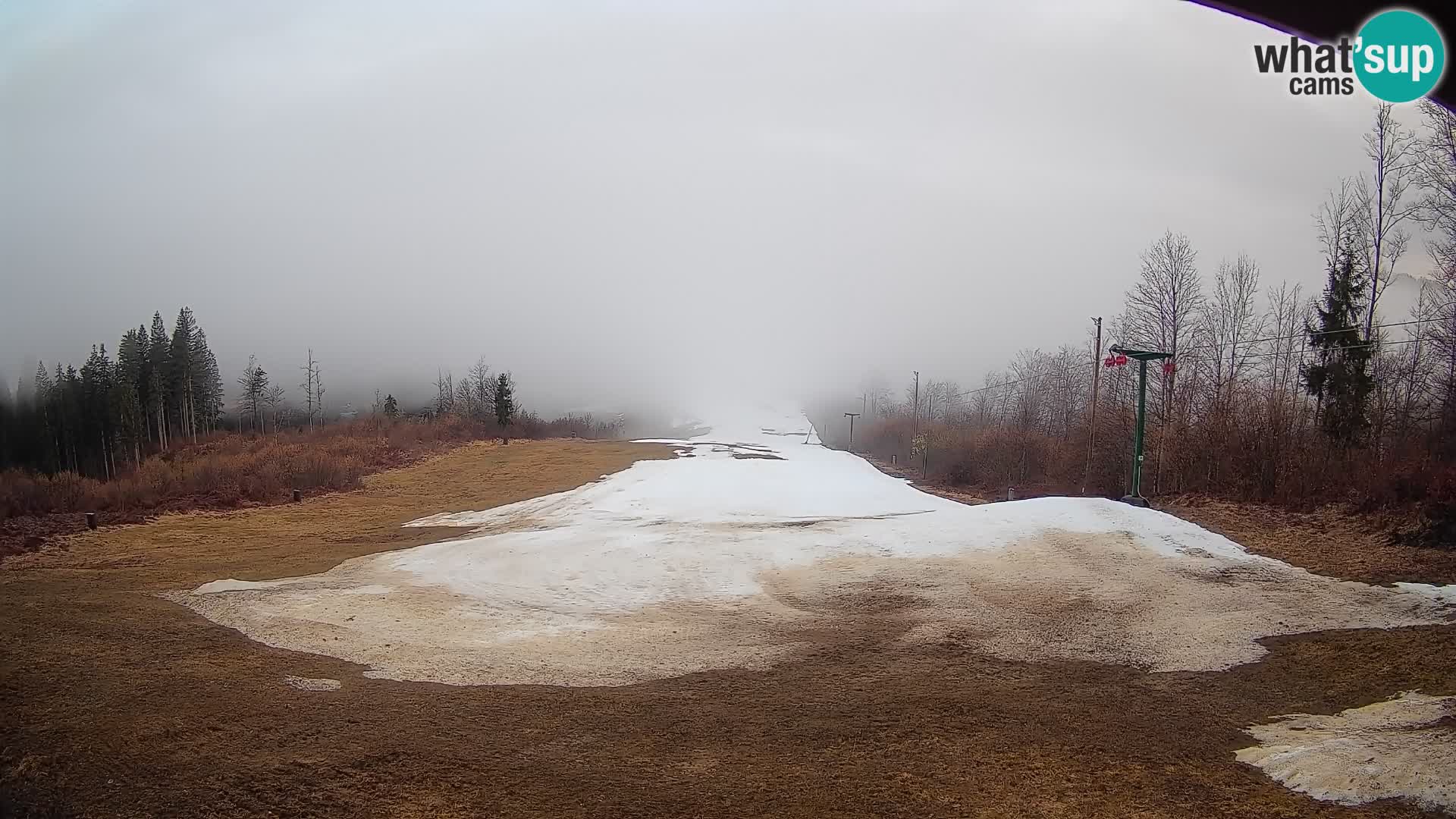 Kamera uživo Bohinjska Bistrica – Pogled u stvarnom vremenu sa skijališta Kozji Hrbet