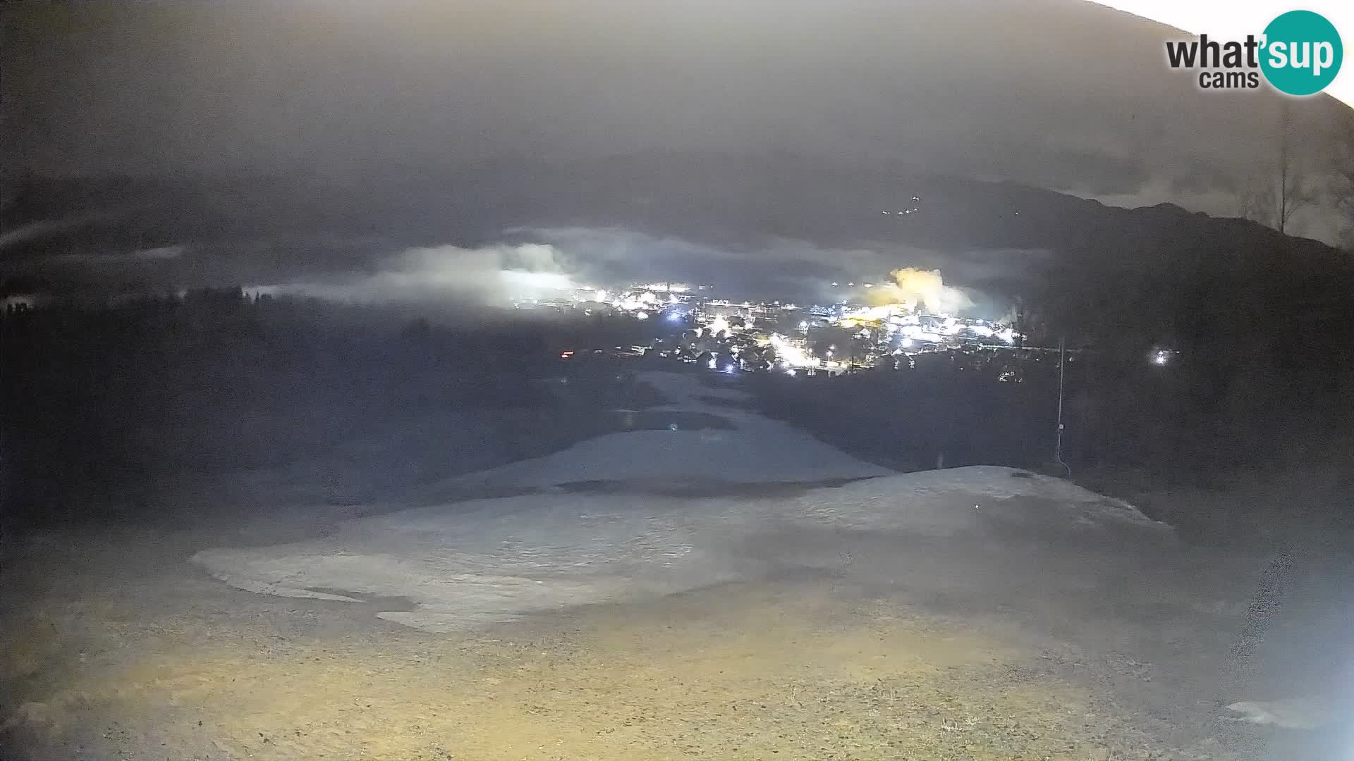 Webcam Bohinjska Bistrica – Vue en direct depuis la station de ski Kozji Hrbet