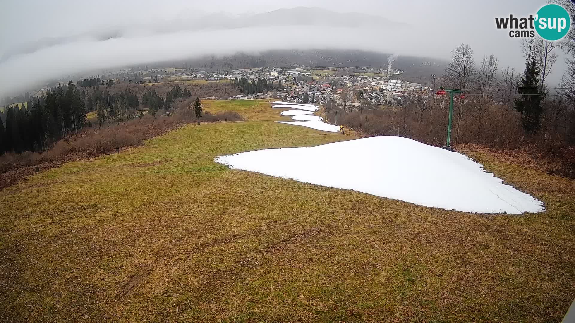 Webcam Bohinjska Bistrica – Live View from Kozji Hrbet Ski Station