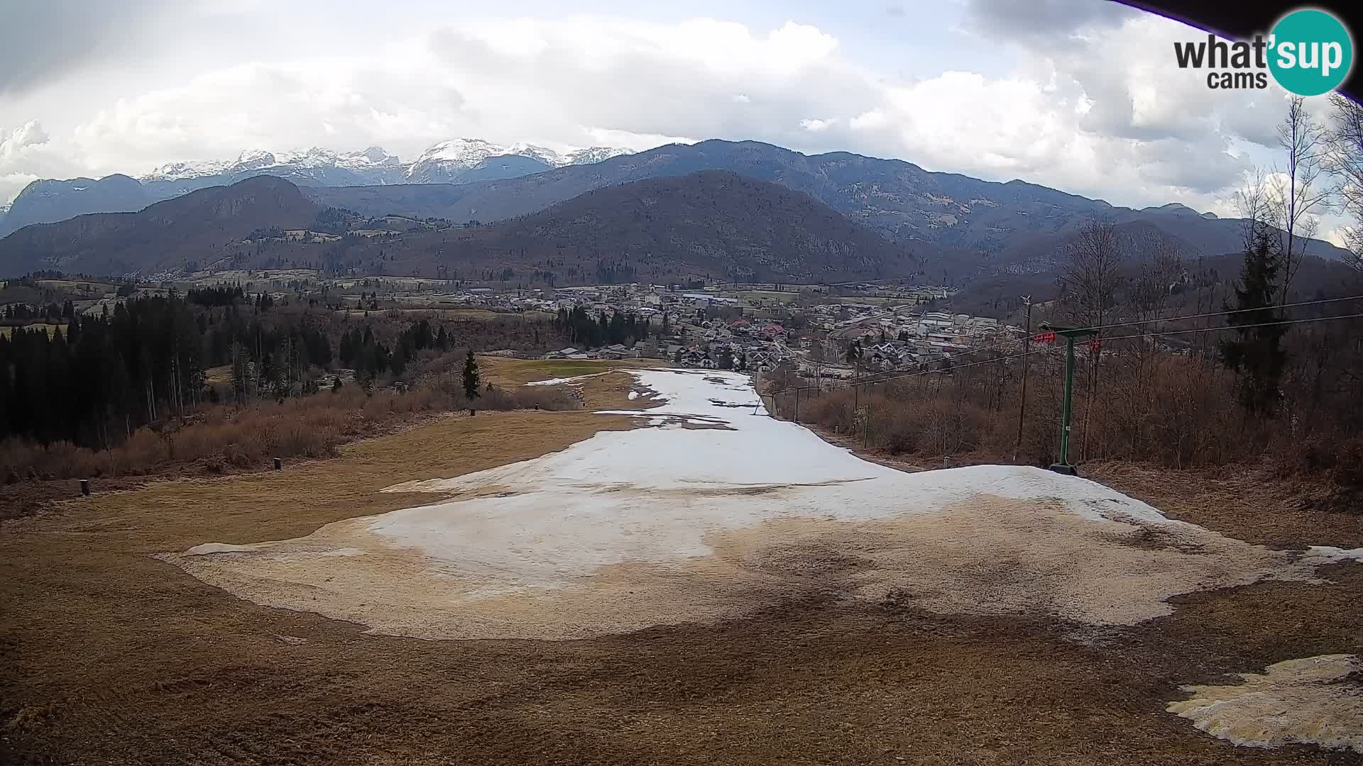 Webcam Bohinjska Bistrica – Live View from Kozji Hrbet Ski Station