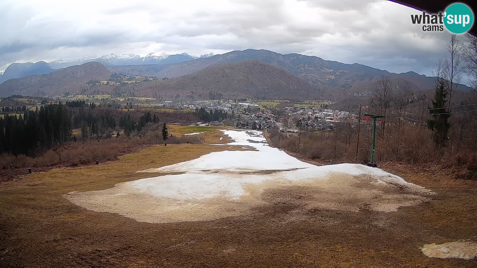 Webcam Bohinjska Bistrica – Vue en direct depuis la station de ski Kozji Hrbet