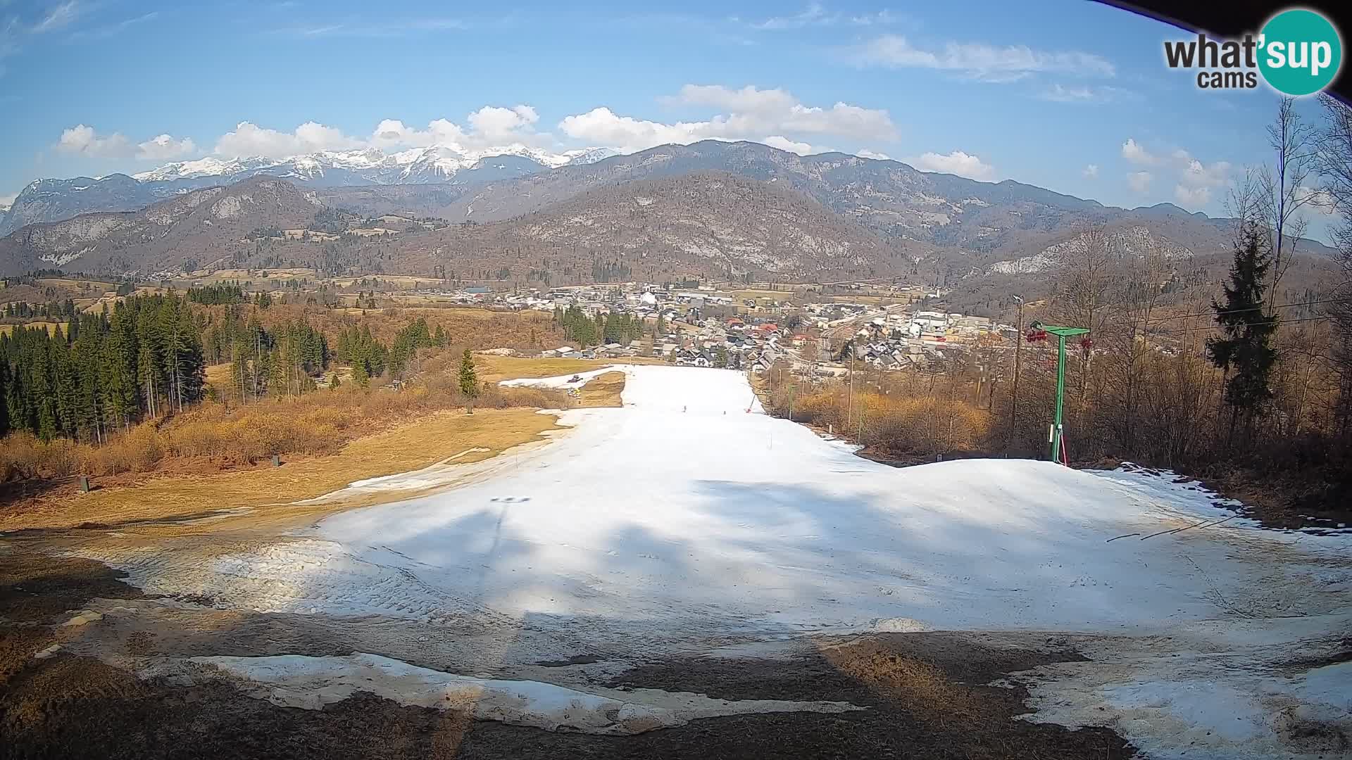 Webcam Bohinjska Bistrica – Vista live dalla stazione sciistica Kozji Hrbet