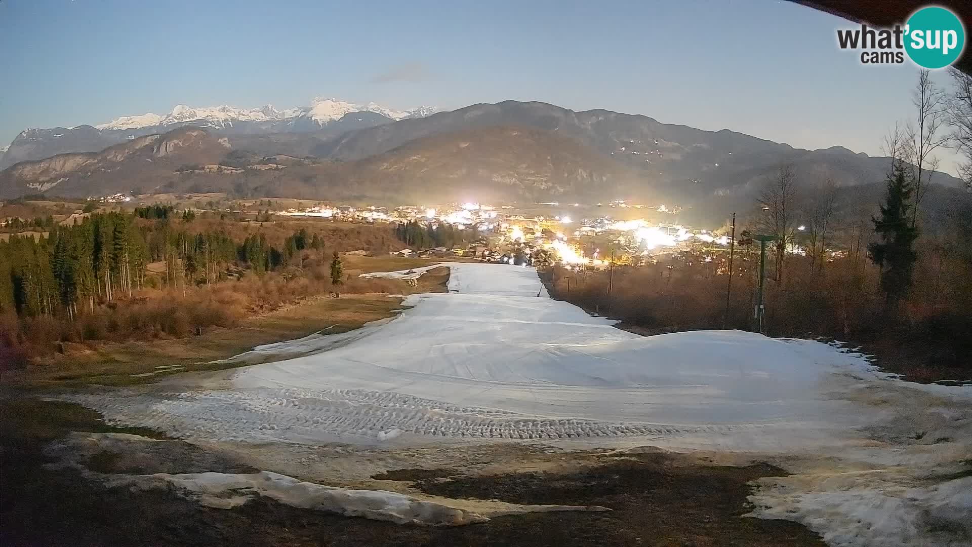 Webcam Bohinjska Bistrica – Vue en direct depuis la station de ski Kozji Hrbet