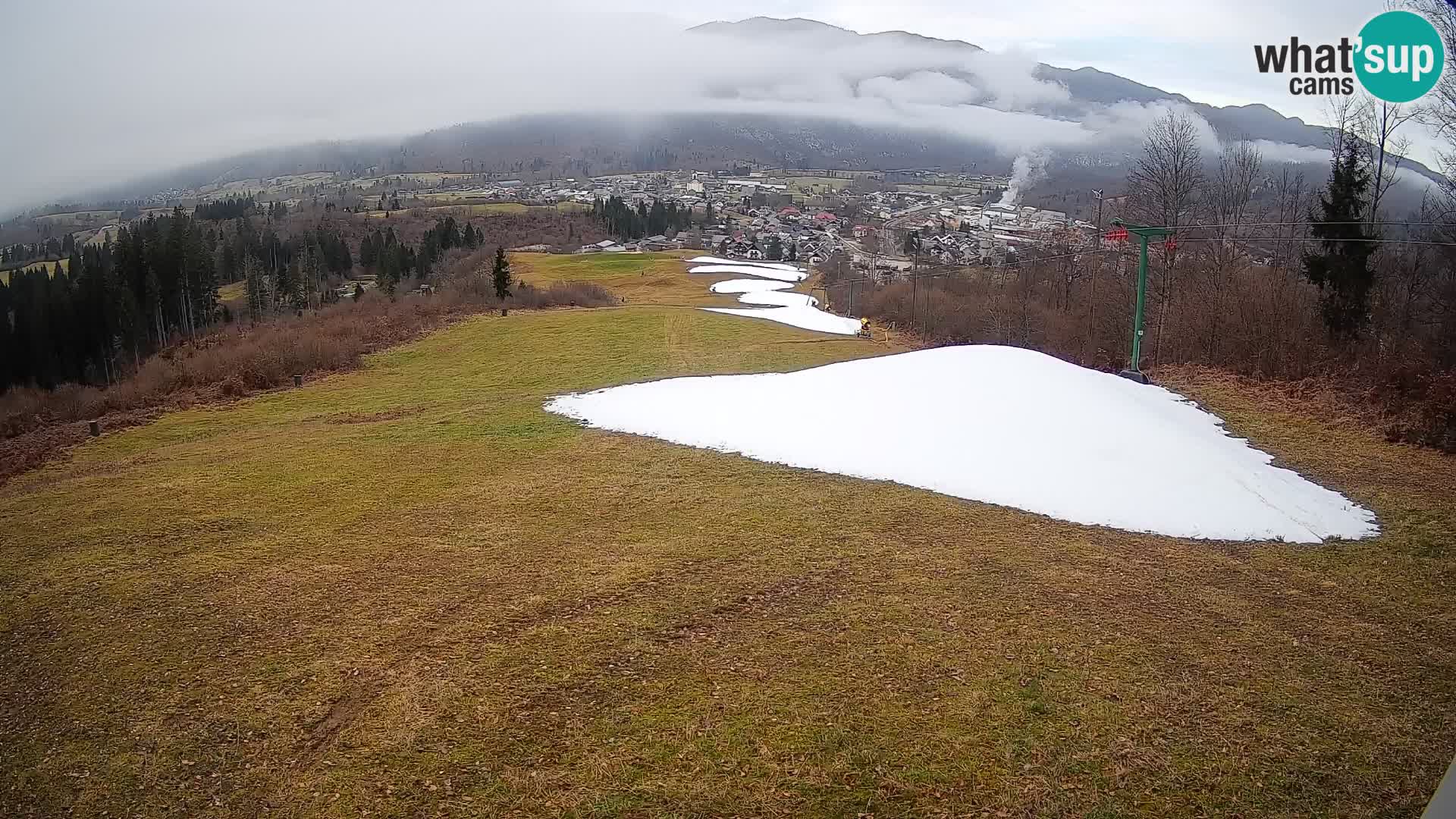 Cámara en vivo Bohinjska Bistrica – Vista en directo desde la estación de esquí Kozji Hrbet