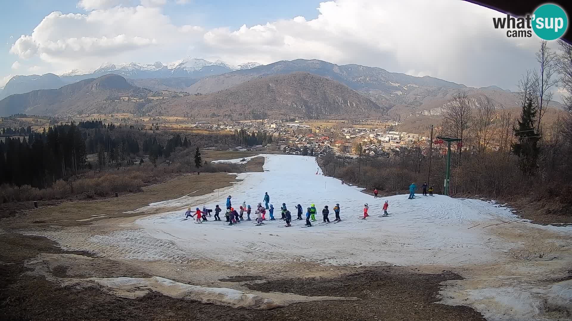 Webcam Bohinjska Bistrica – Live View from Kozji Hrbet Ski Station