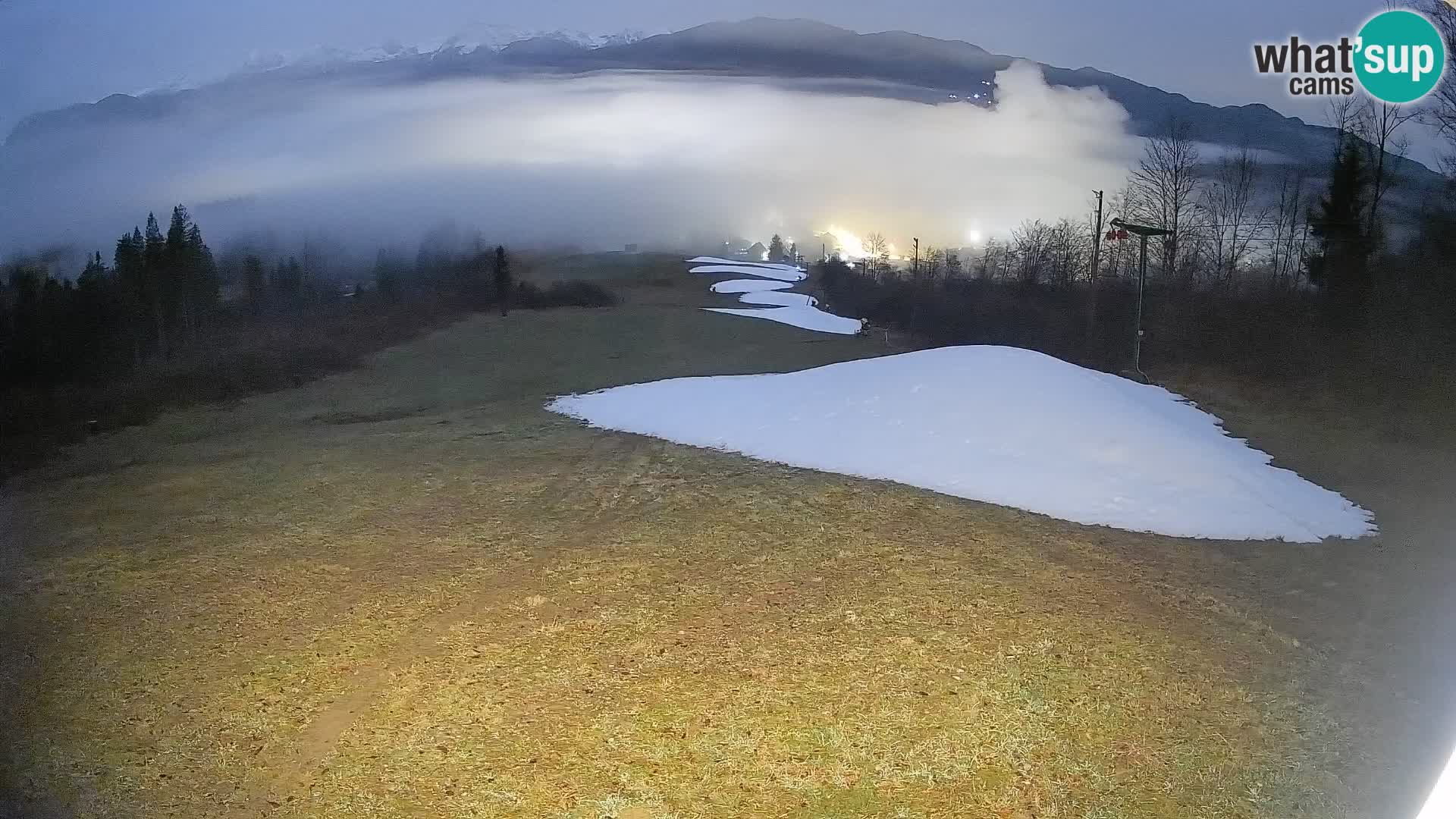 Webcam Bohinjska Bistrica – Vue en direct depuis la station de ski Kozji Hrbet