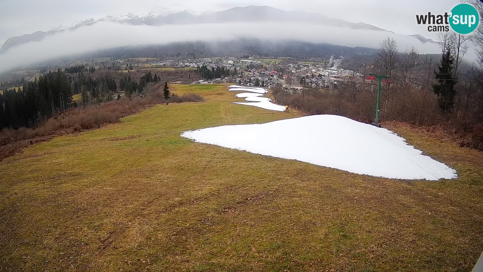 Webcam Bohinjska Bistrica – Live View from Kozji Hrbet Ski Station