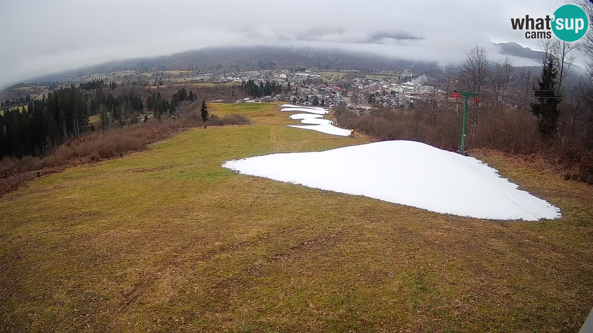 Webcam Bohinjska Bistrica – Live View from Kozji Hrbet Ski Station