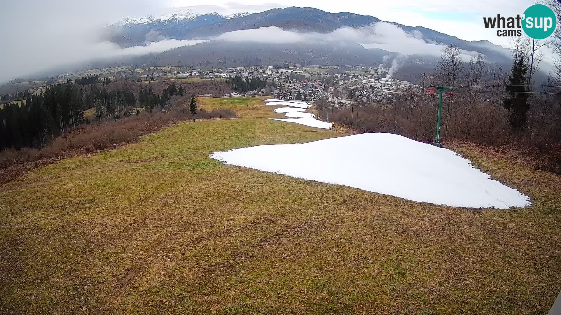 Livekamera Bohinjska Bistrica – Liveblick von der Skistation Kozji Hrbet