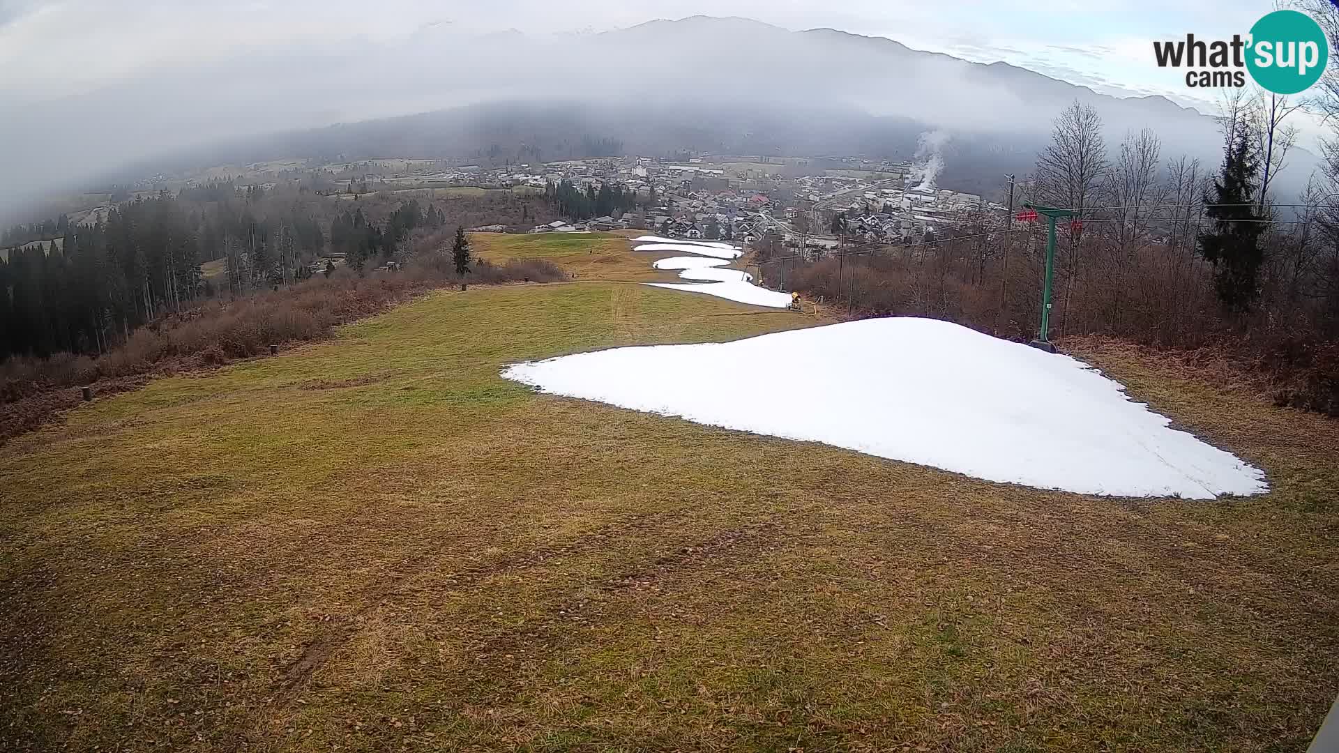 Webcam Bohinjska Bistrica – Live View from Kozji Hrbet Ski Station