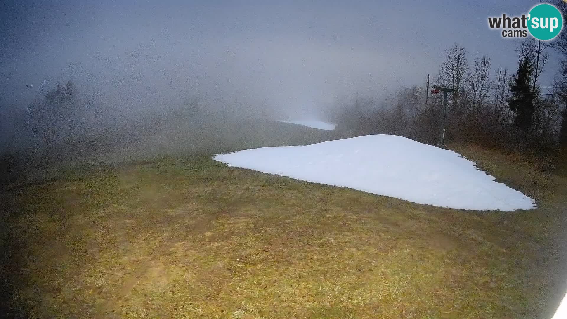 Kamera uživo Bohinjska Bistrica – Pogled u stvarnom vremenu sa skijališta Kozji Hrbet