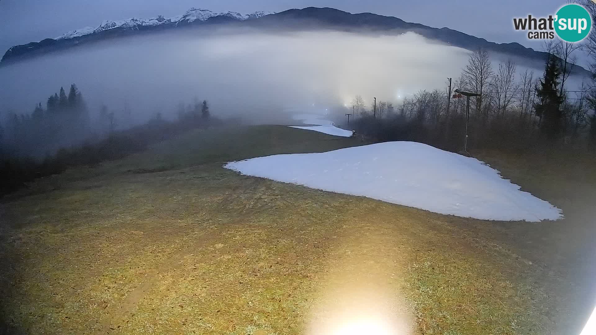 Webcam Bohinjska Bistrica – Vista live dalla stazione sciistica Kozji Hrbet