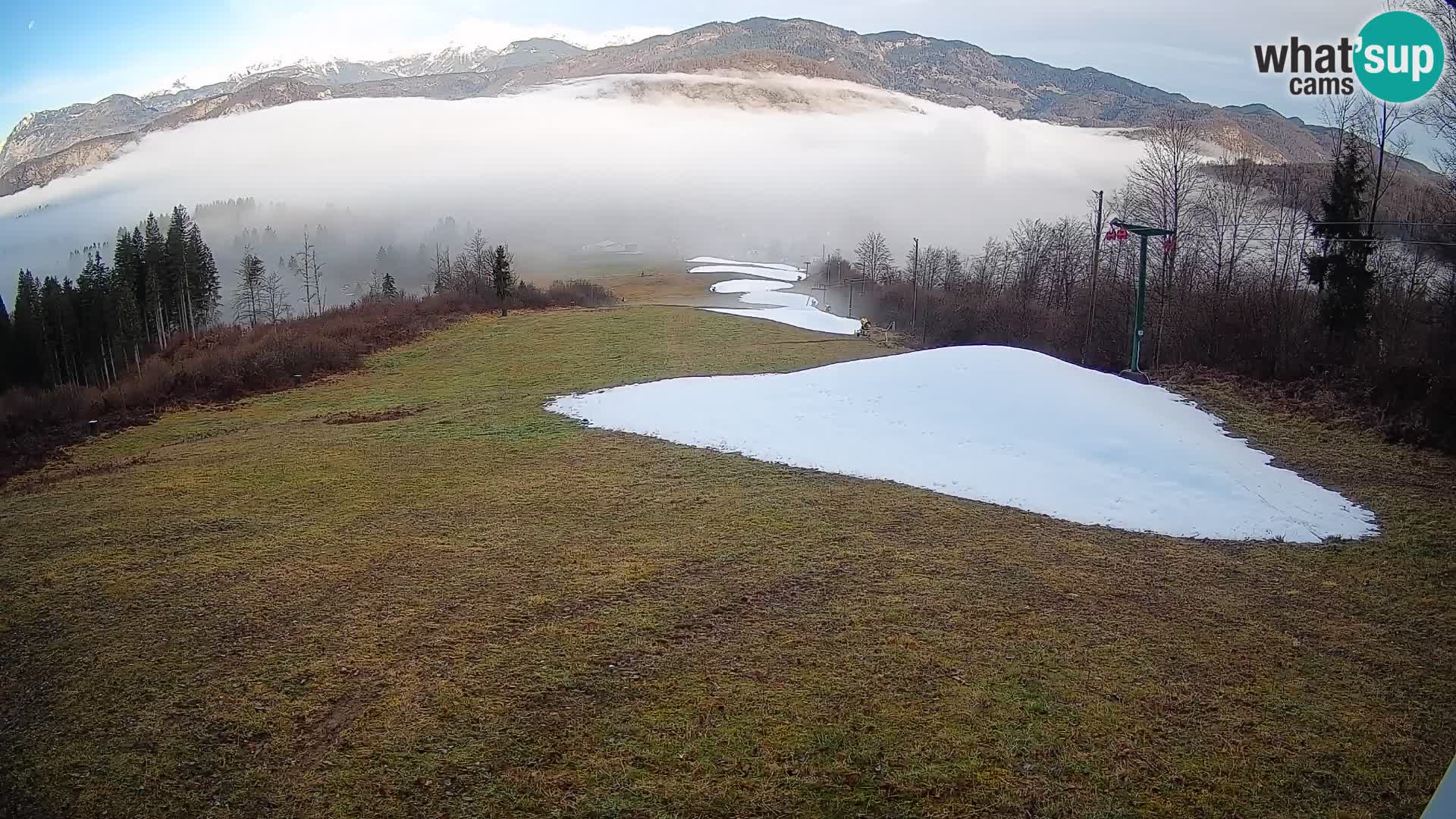 Webcam Bohinjska Bistrica – Vista live dalla stazione sciistica Kozji Hrbet