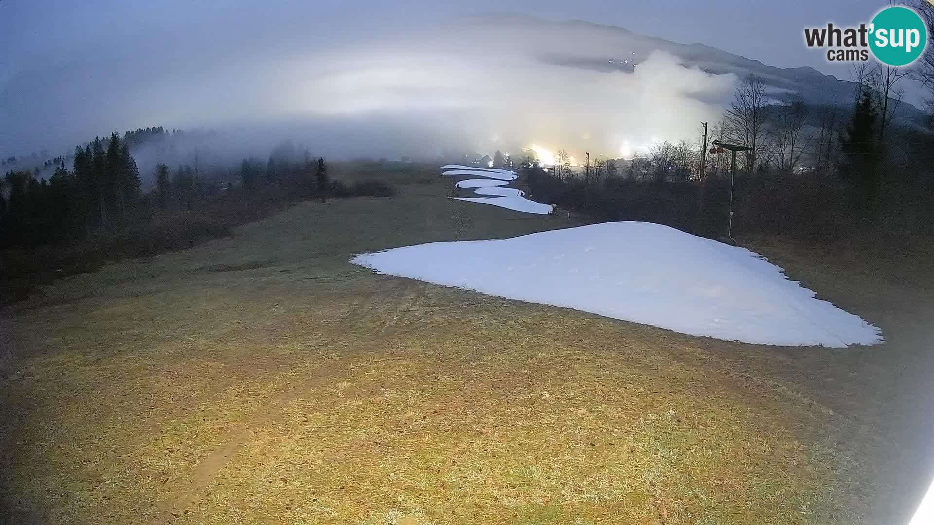 Webcam Bohinjska Bistrica – Live View from Kozji Hrbet Ski Station