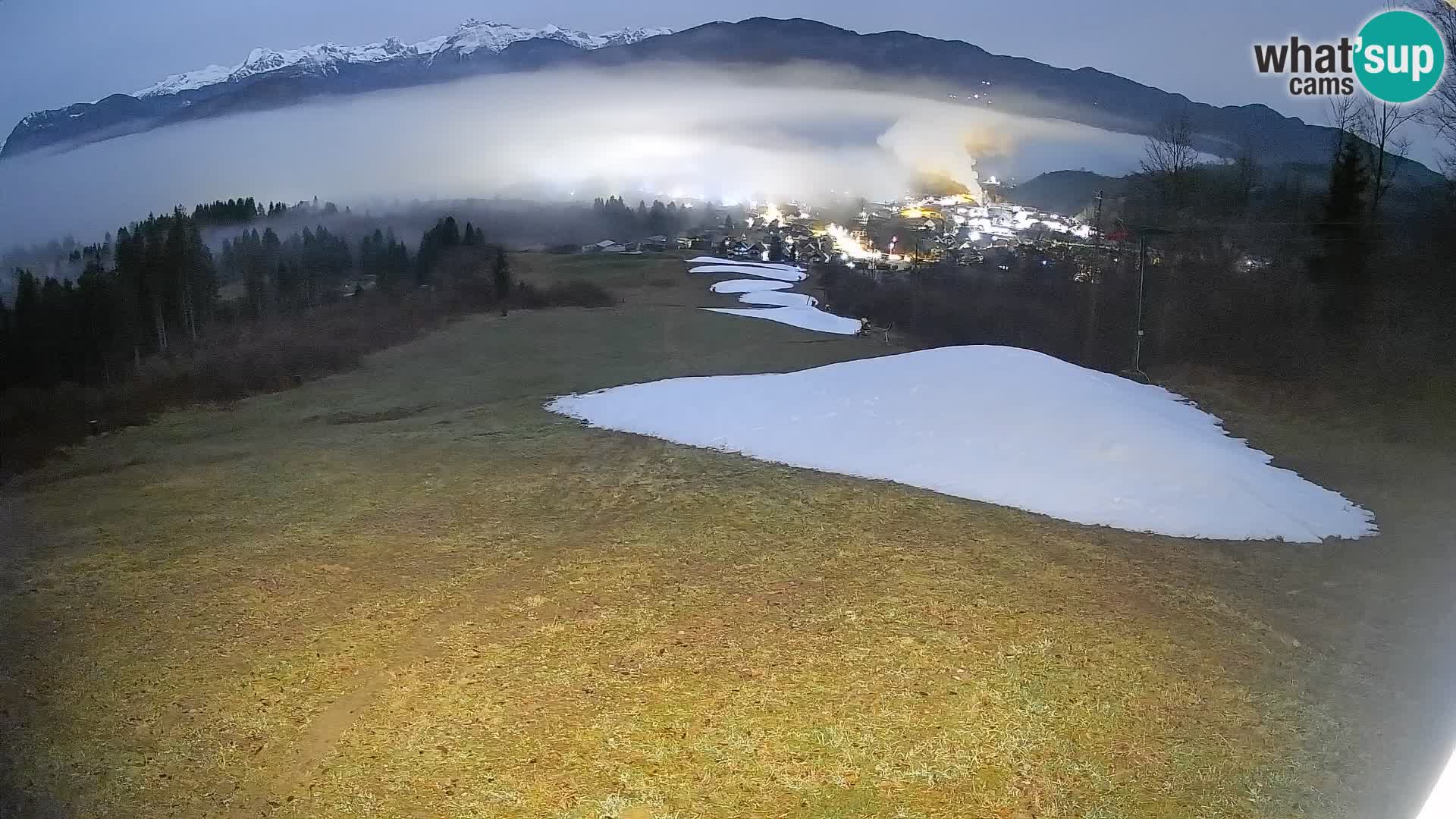 Livekamera Bohinjska Bistrica – Liveblick von der Skistation Kozji Hrbet