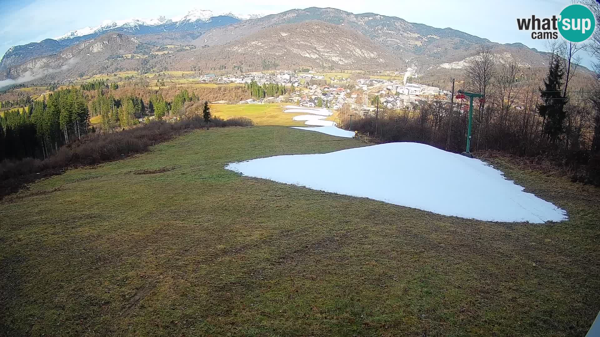 Cámara en vivo Bohinjska Bistrica – Vista en directo desde la estación de esquí Kozji Hrbet