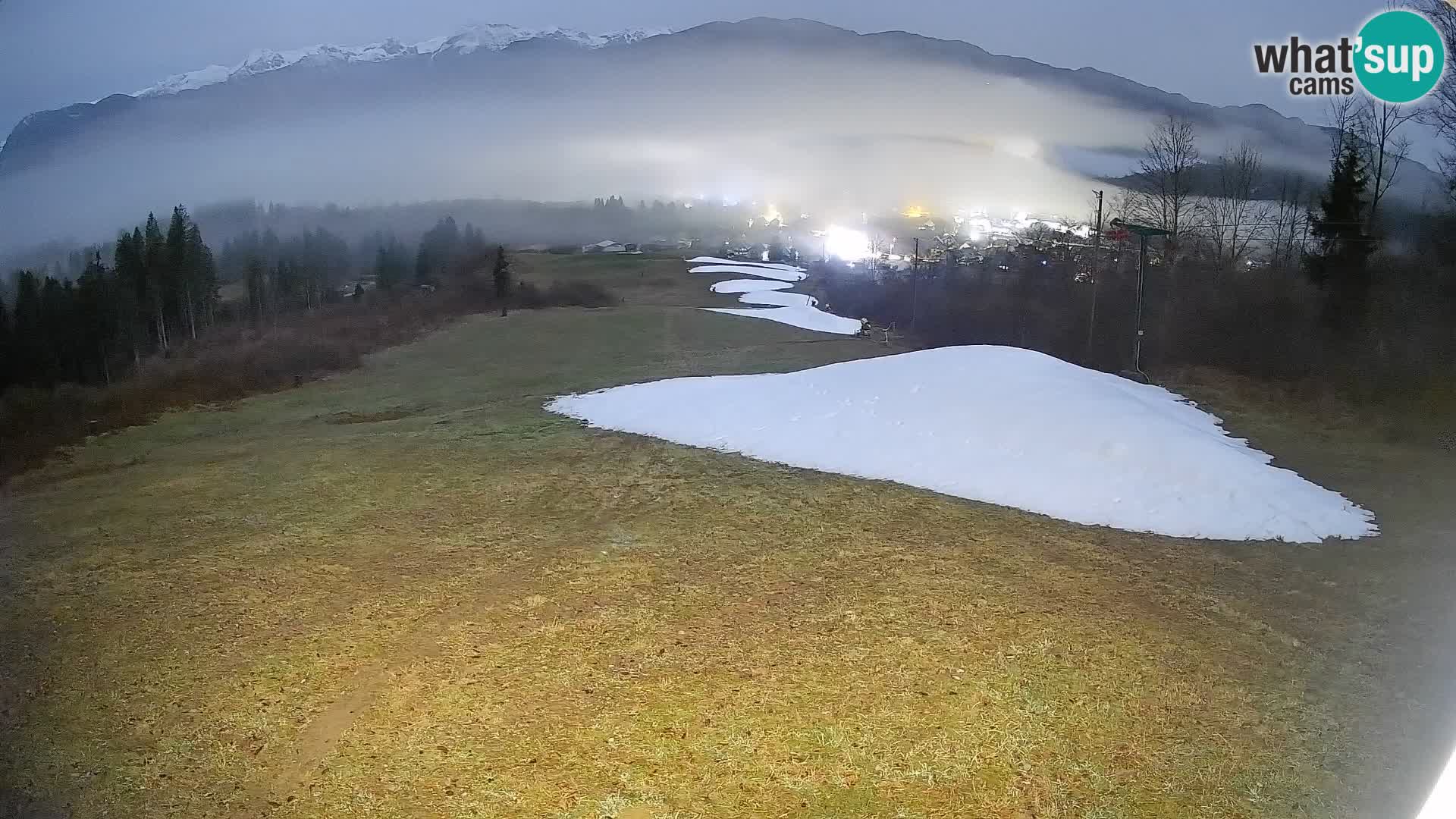 Cámara en vivo Bohinjska Bistrica – Vista en directo desde la estación de esquí Kozji Hrbet