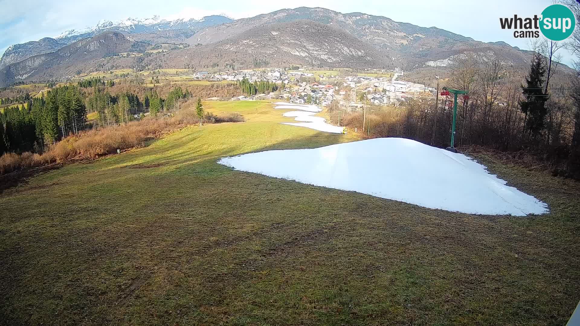 Cámara en vivo Bohinjska Bistrica – Vista en directo desde la estación de esquí Kozji Hrbet