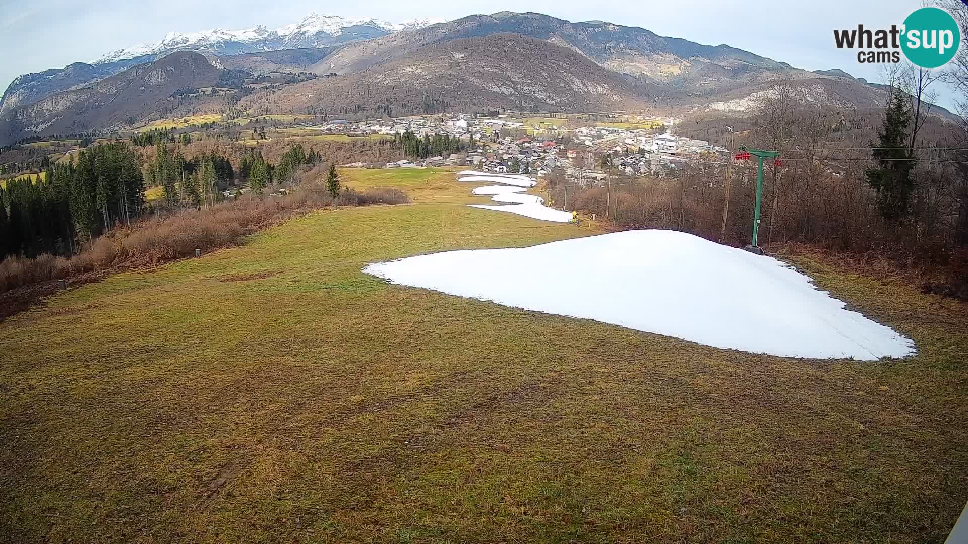Webcam Bohinjska Bistrica – Vista live dalla stazione sciistica Kozji Hrbet