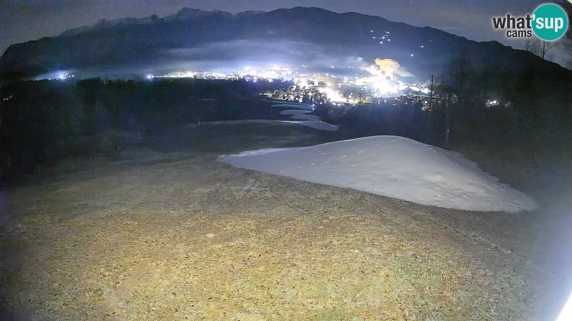 Spletna kamera Bohinjska Bistrica – Pogled v živo s smučišča Kozji Hrbet