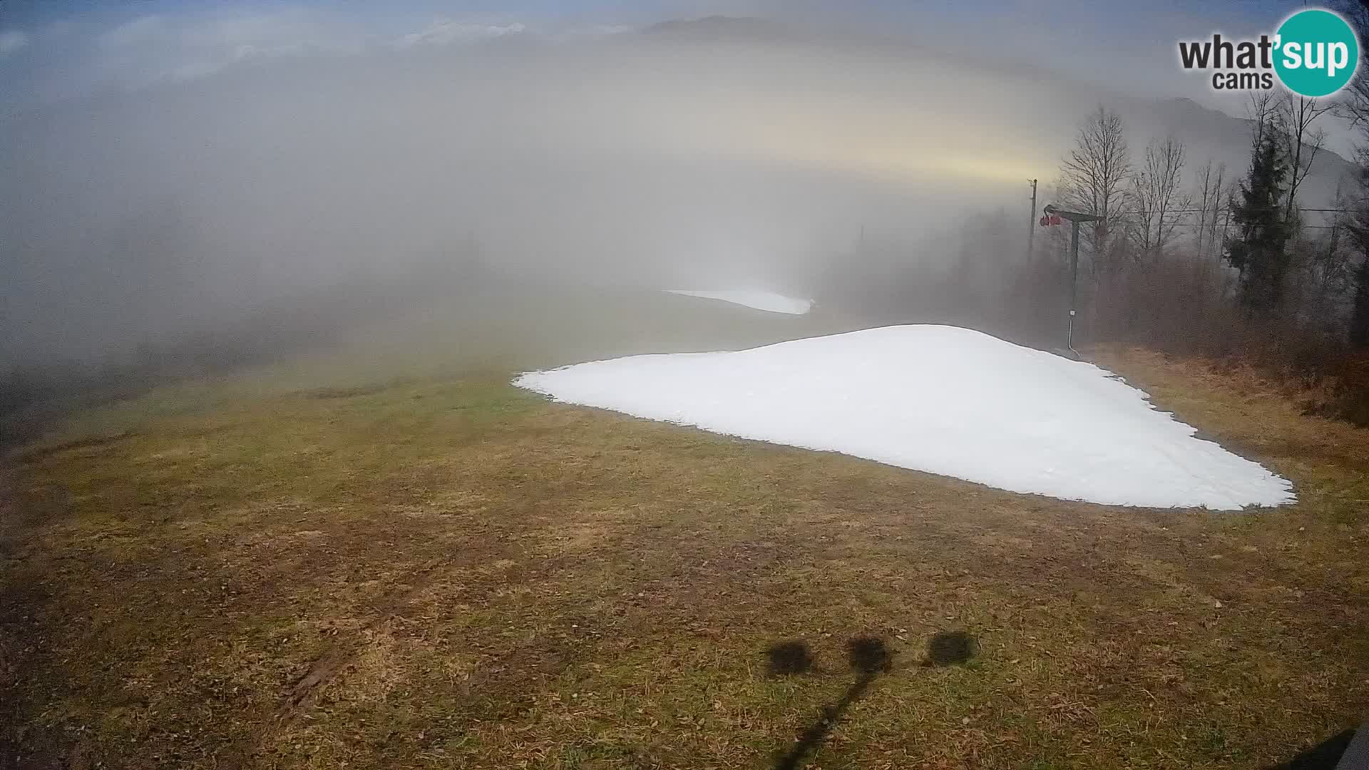 Kamera uživo Bohinjska Bistrica – Pogled u stvarnom vremenu sa skijališta Kozji Hrbet