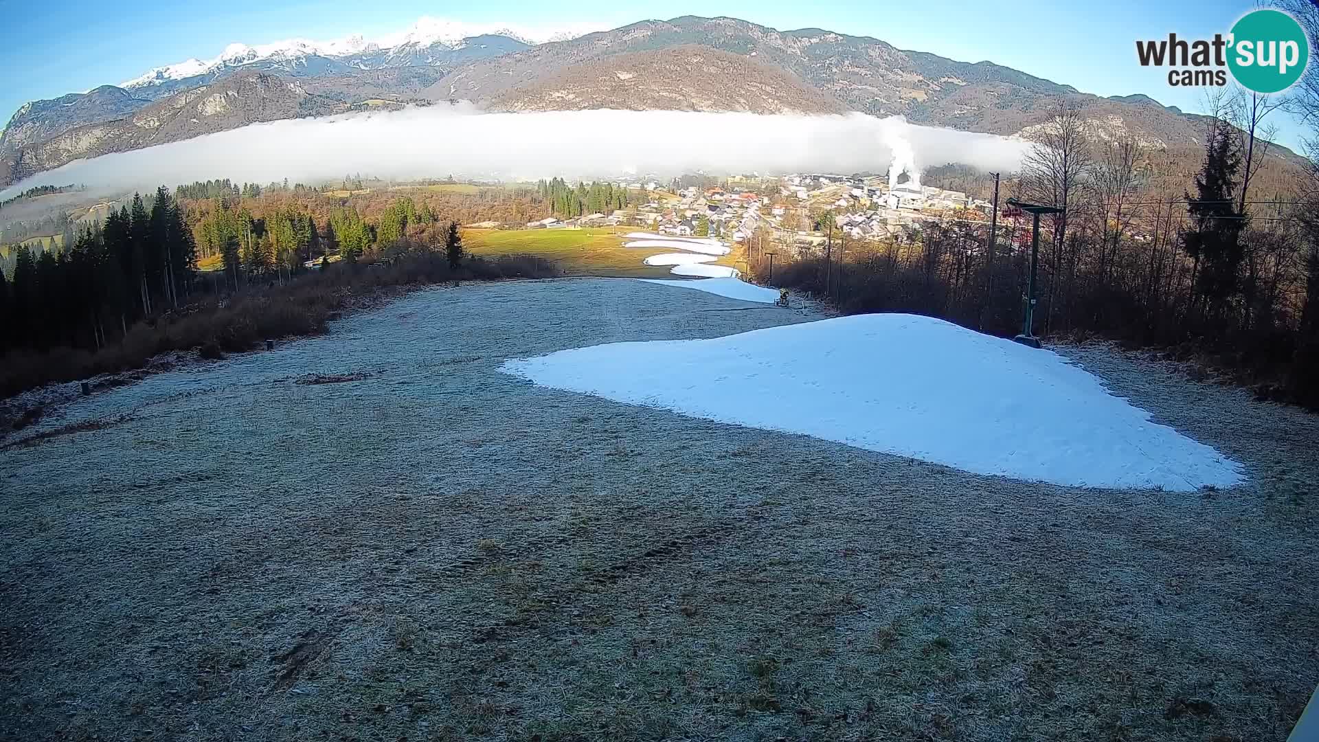Webcam Bohinjska Bistrica – Live View from Kozji Hrbet Ski Station