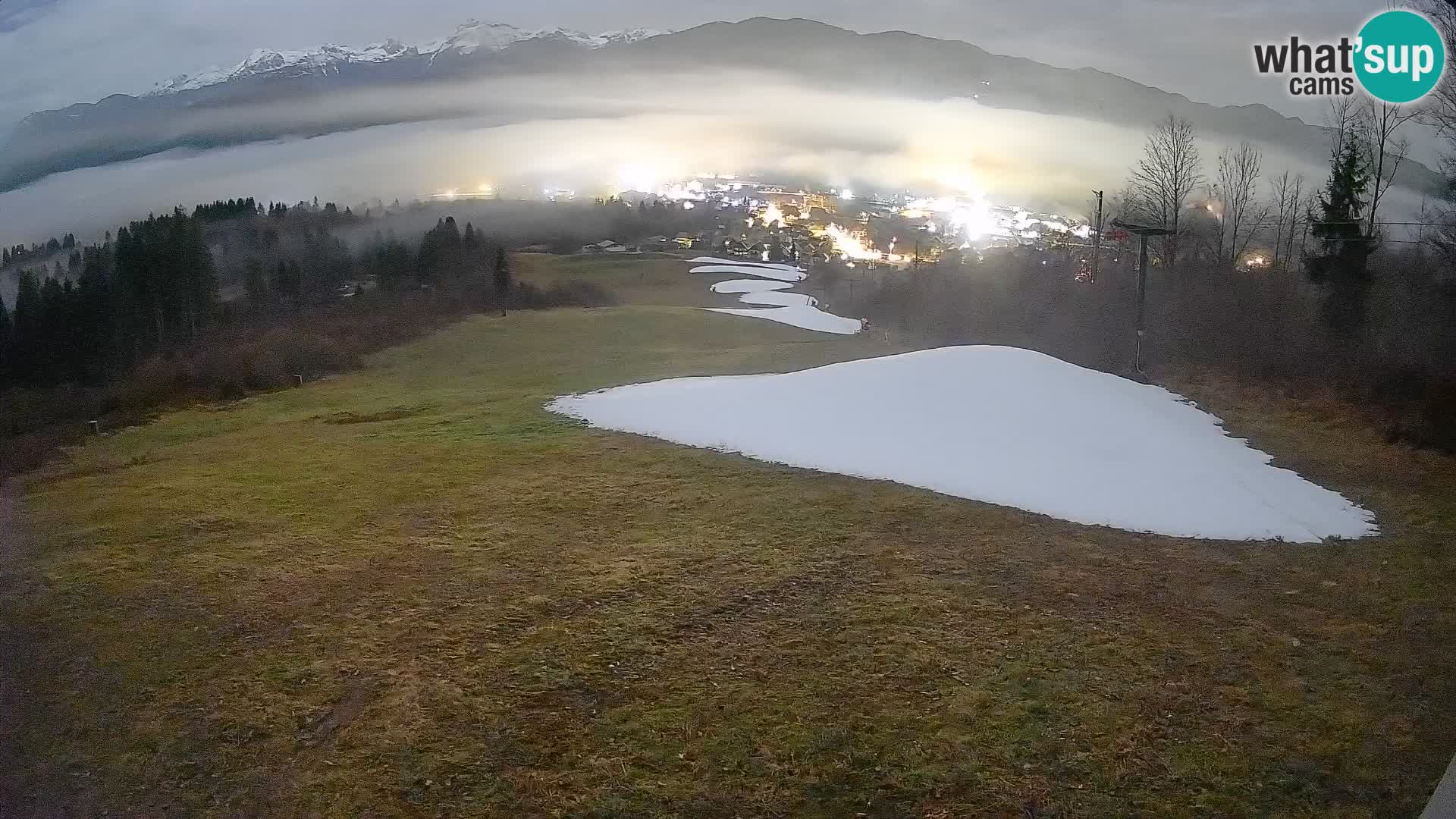 Webcam Bohinjska Bistrica – Vista live dalla stazione sciistica Kozji Hrbet