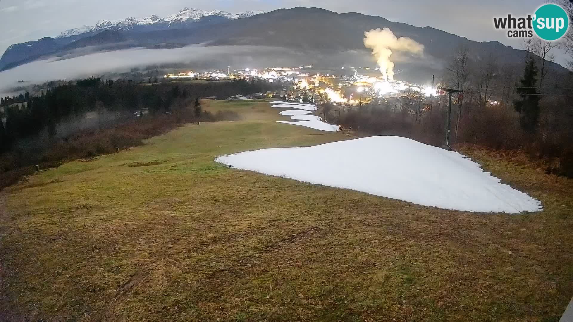 Webcam Bohinjska Bistrica – Live View from Kozji Hrbet Ski Station