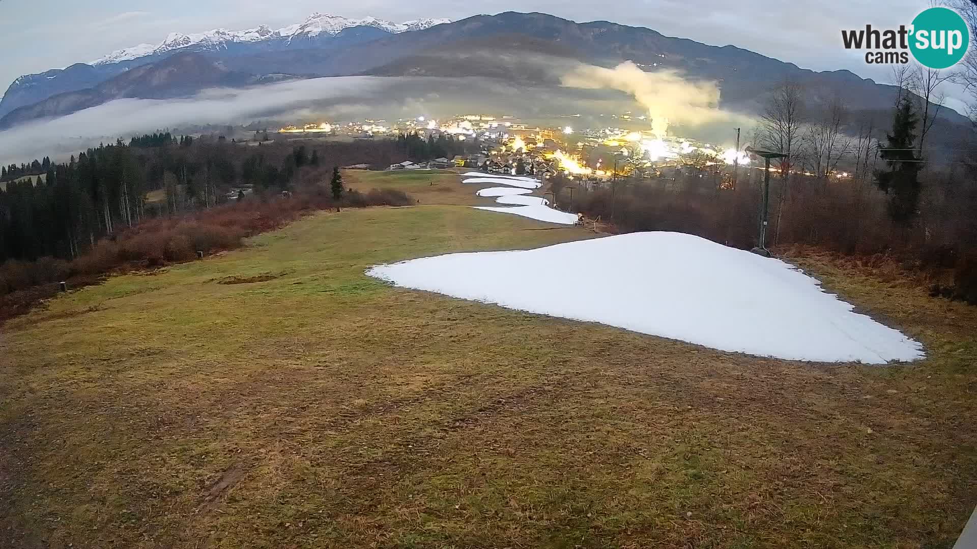 Webcam Bohinjska Bistrica – Live View from Kozji Hrbet Ski Station