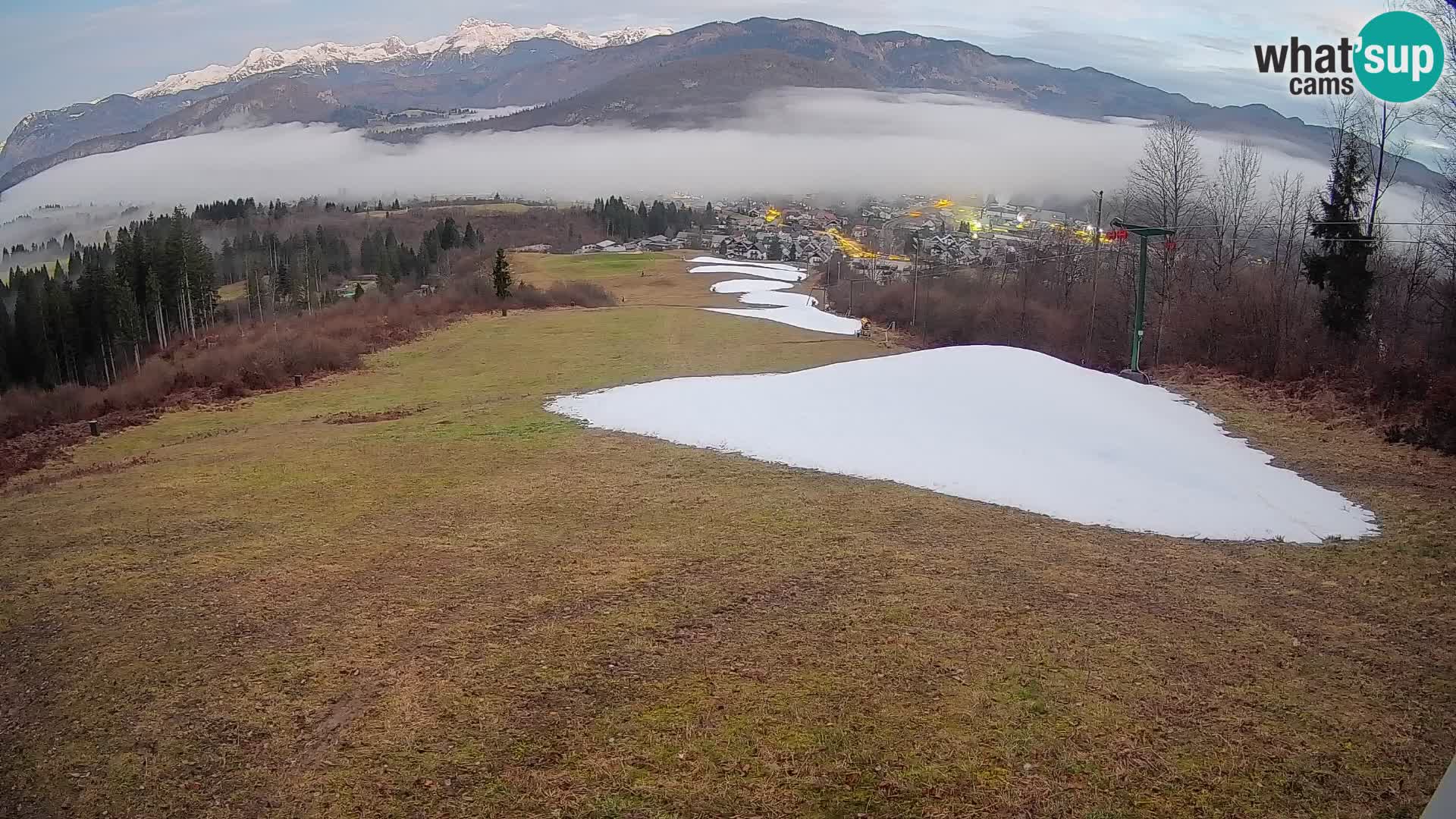 Webcam Bohinjska Bistrica – Live View from Kozji Hrbet Ski Station