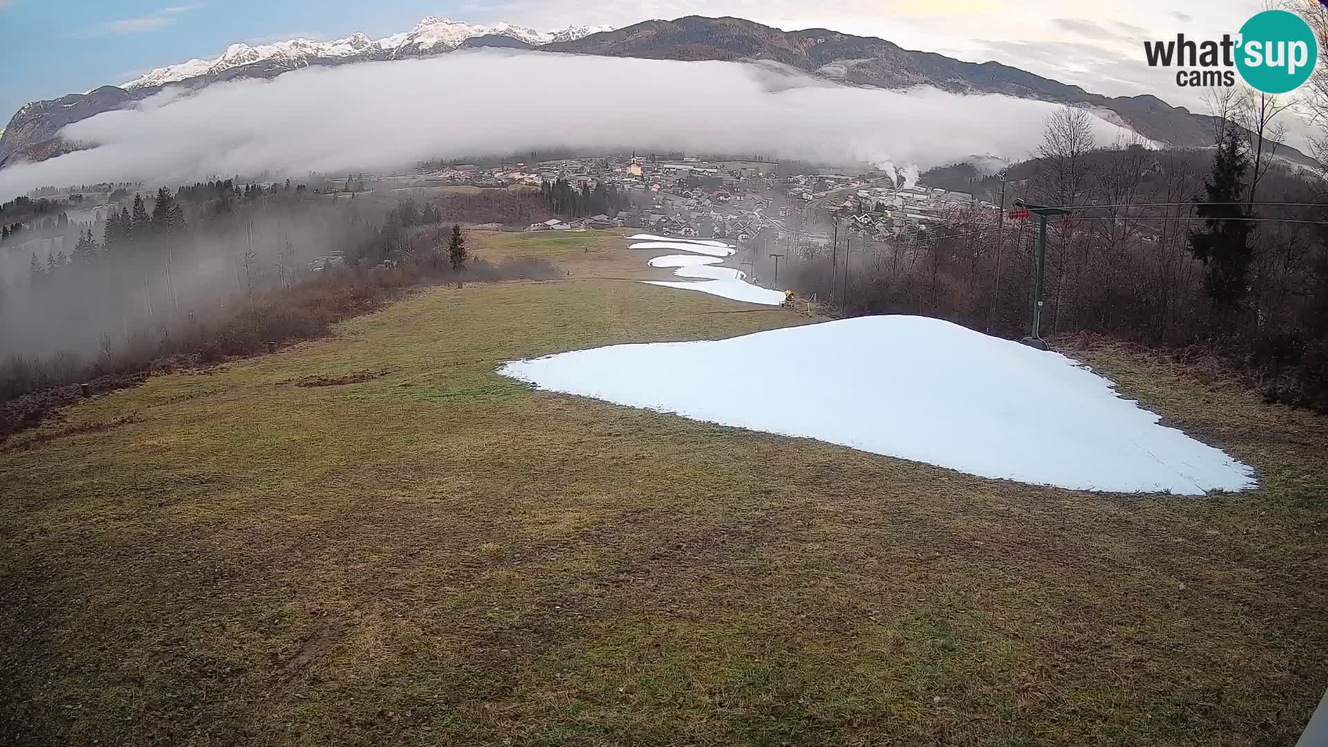 Webcam Bohinjska Bistrica – Vista live dalla stazione sciistica Kozji Hrbet