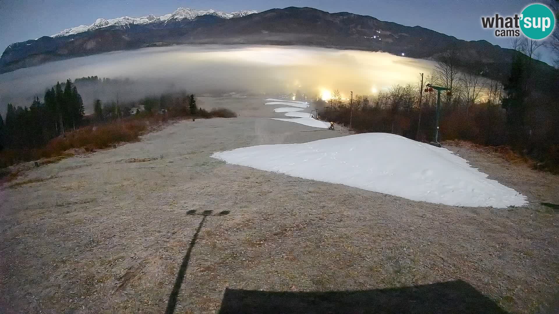 Kamera uživo Bohinjska Bistrica – Pogled u stvarnom vremenu sa skijališta Kozji Hrbet