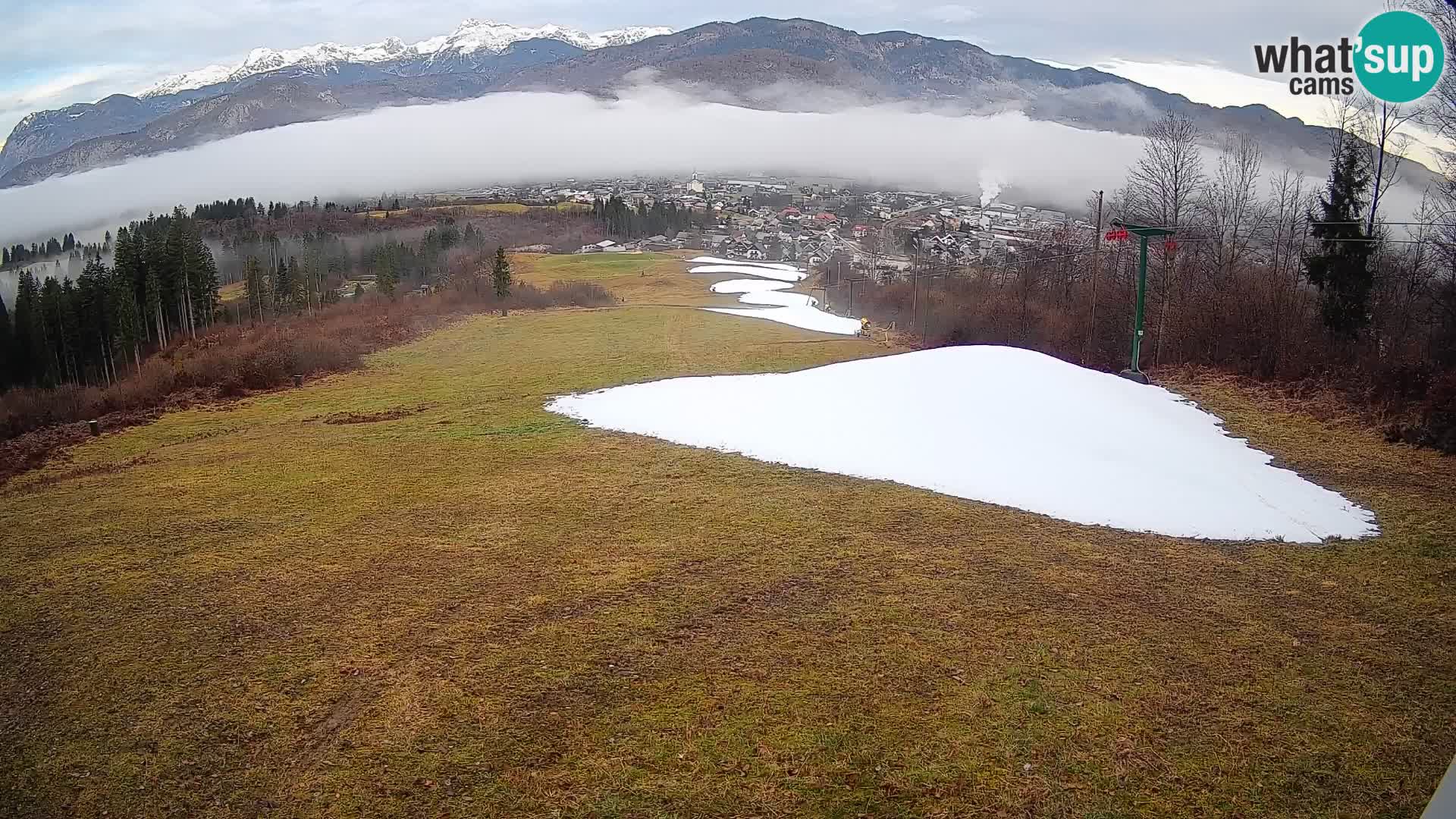 Webcam Bohinjska Bistrica – Live View from Kozji Hrbet Ski Station