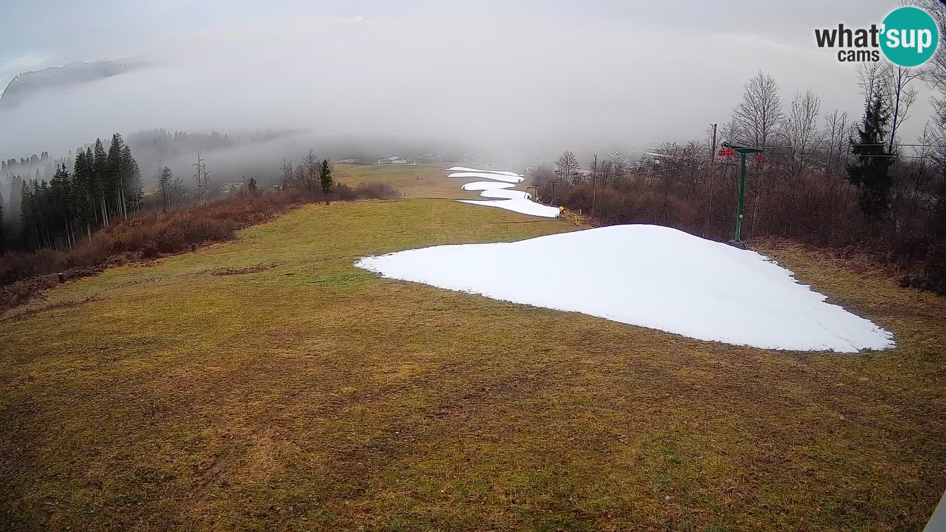 Webcam Bohinjska Bistrica – Live View from Kozji Hrbet Ski Station