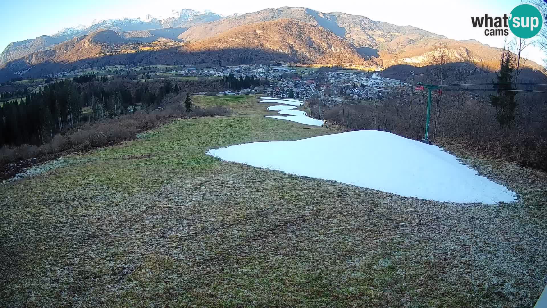 Webcam Bohinjska Bistrica – Live View from Kozji Hrbet Ski Station