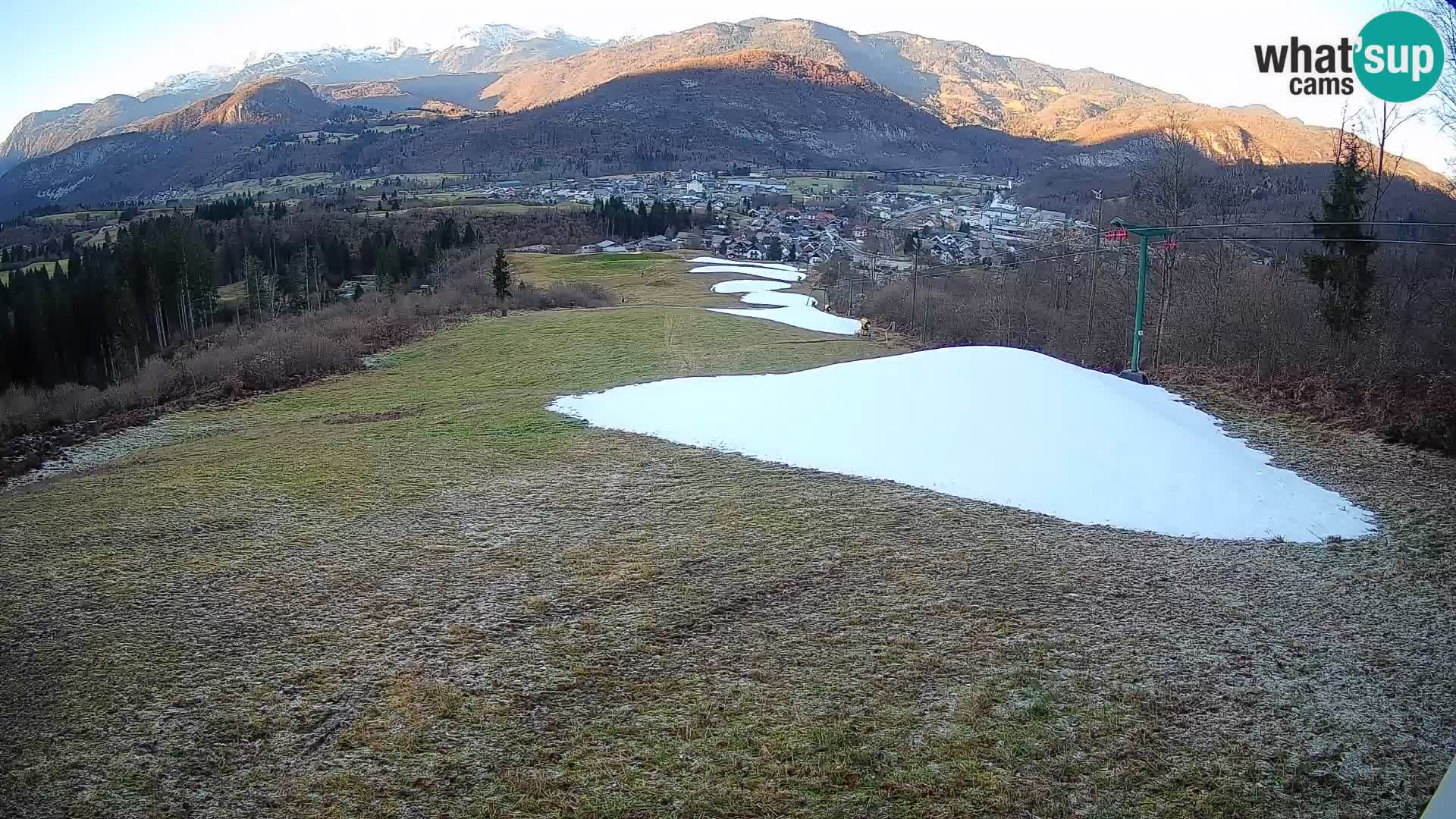 Cámara en vivo Bohinjska Bistrica – Vista en directo desde la estación de esquí Kozji Hrbet