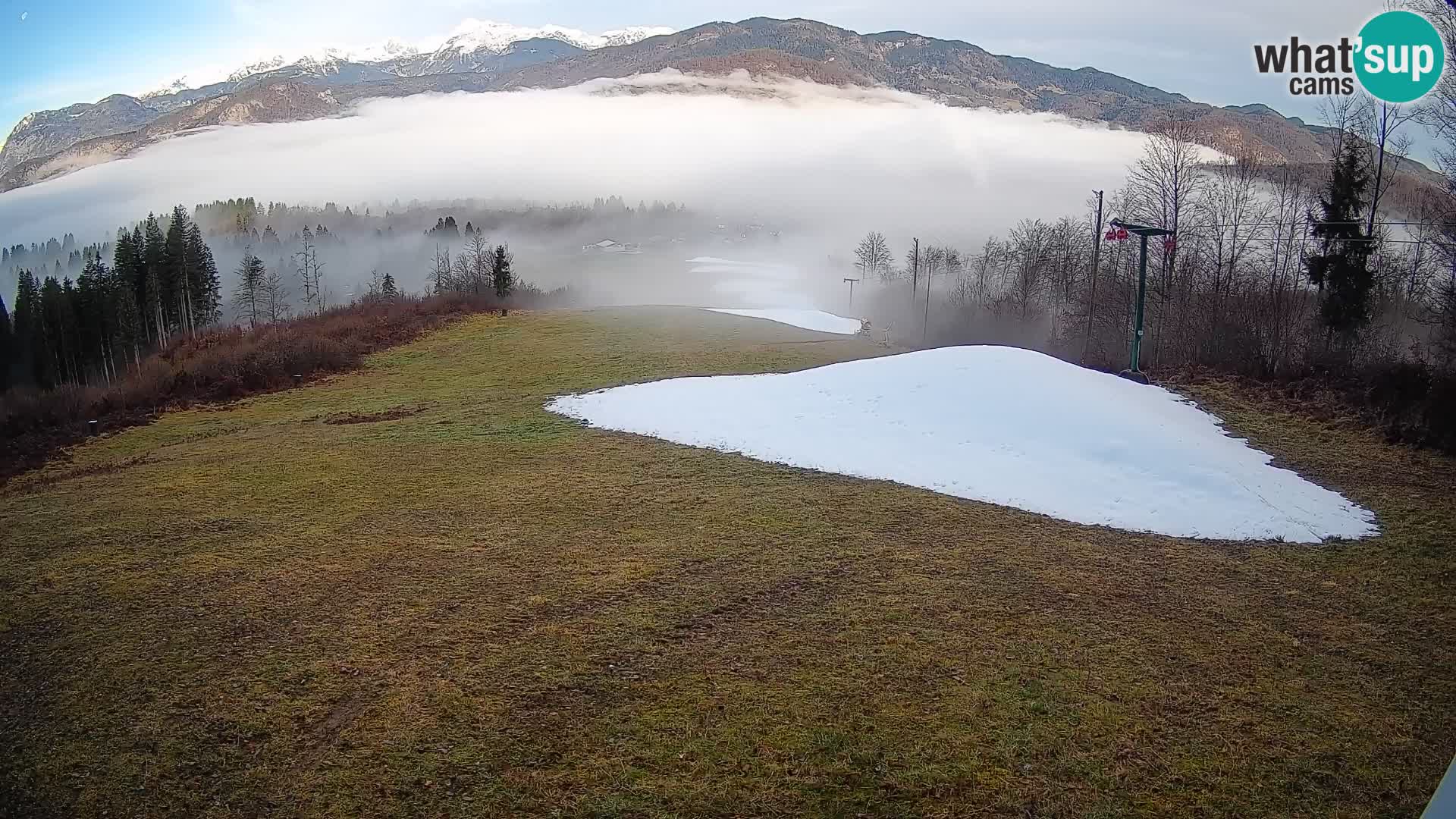 Webcam Bohinjska Bistrica – Live View from Kozji Hrbet Ski Station