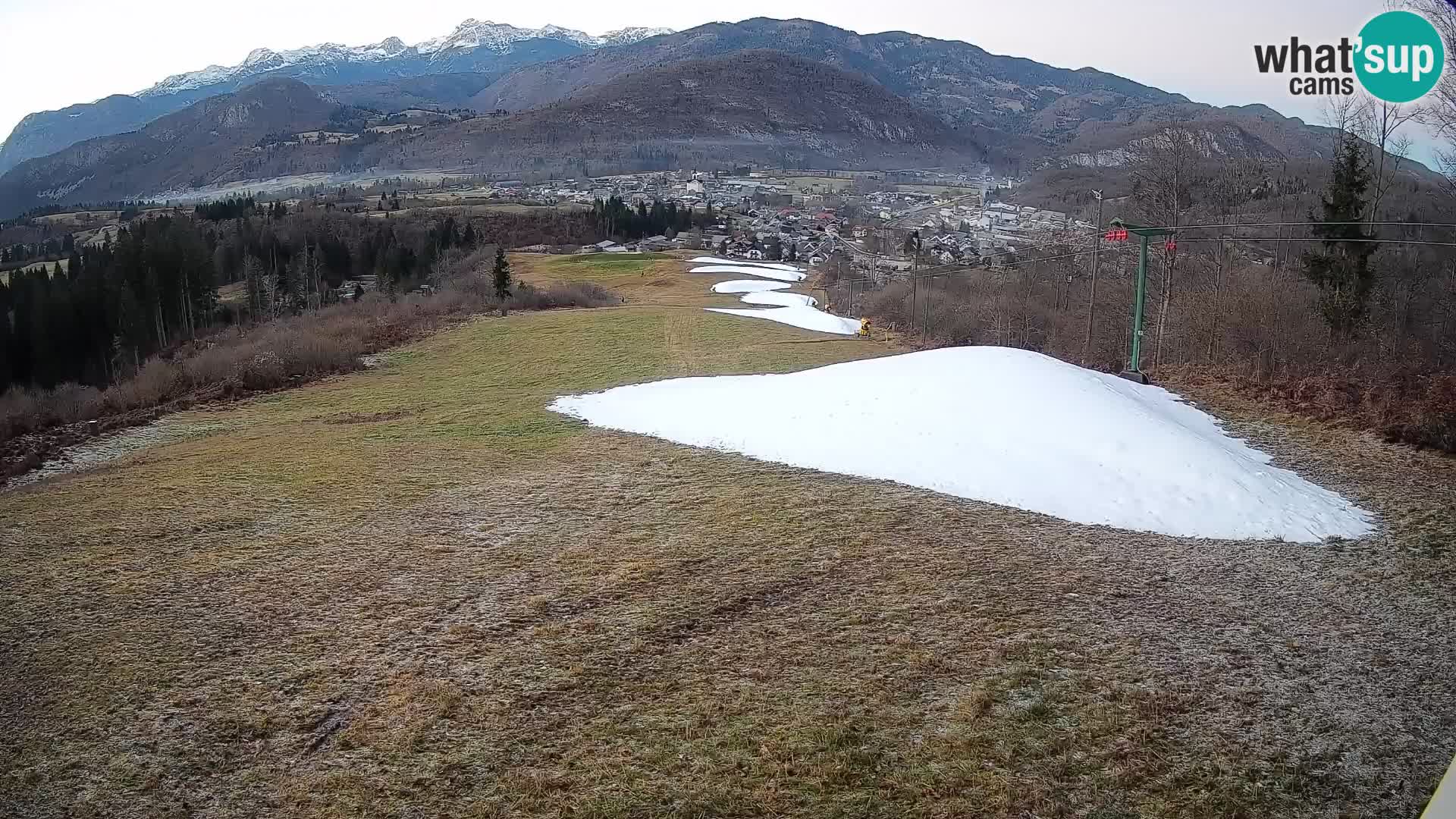 Webcam Bohinjska Bistrica – Live View from Kozji Hrbet Ski Station